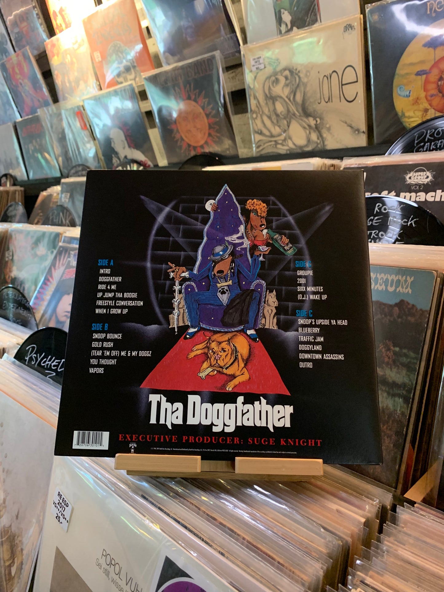 SNOOP DOGG -THA DOGGFATHER RE US 2021 EX/EX LIMITED SPLATTER