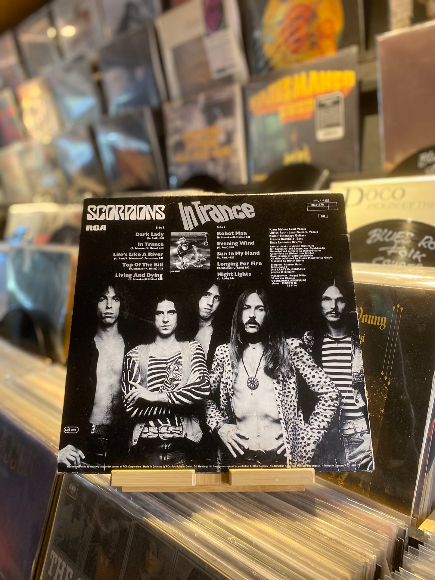 SCORPIONS – IN TRANCE / LP (RE GER 1985)
