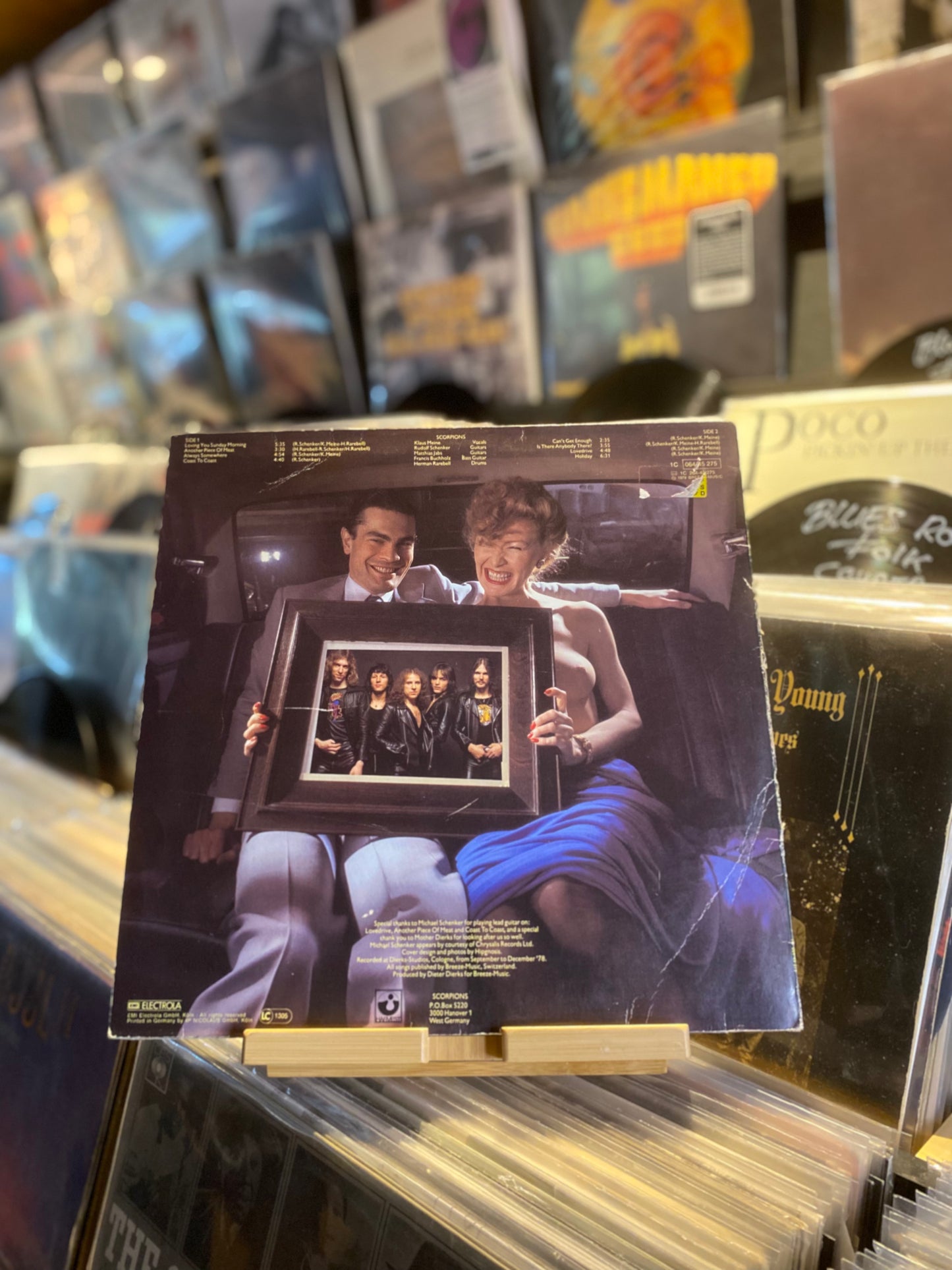 SCORPIONS – LOVEDRIVE / LP (OG GER 1979)