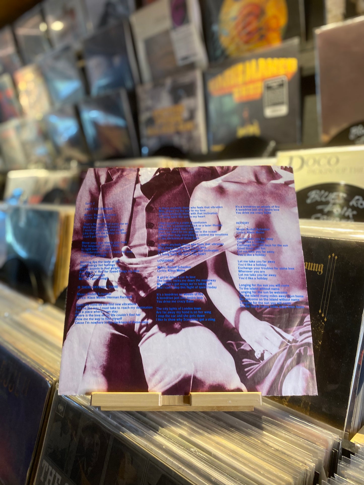 SCORPIONS – LOVEDRIVE / LP (OG GER 1979)