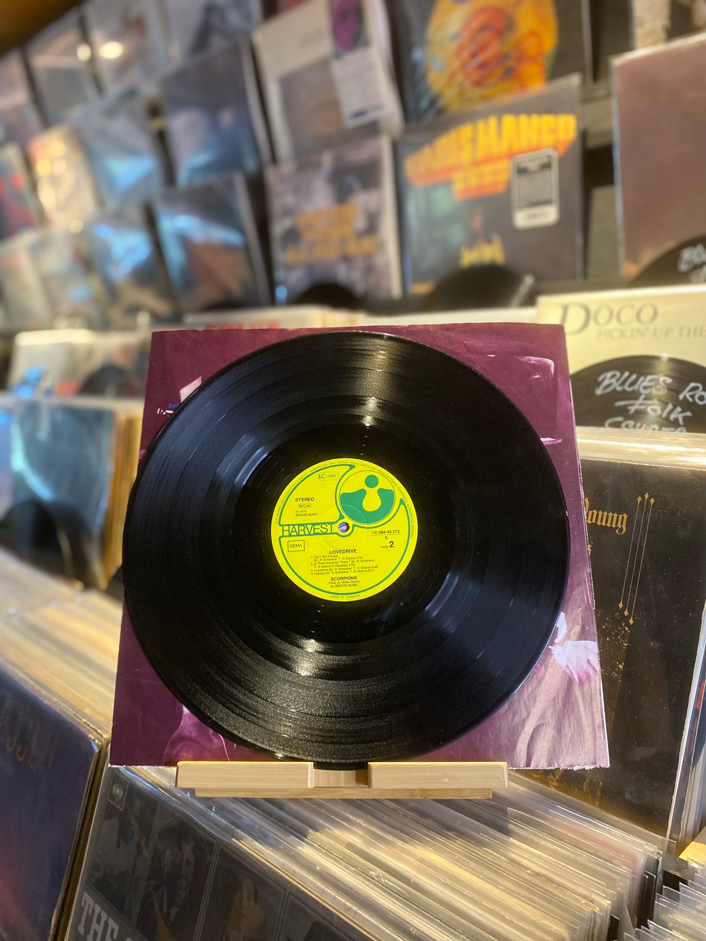 SCORPIONS – LOVEDRIVE / LP (OG GER 1979)