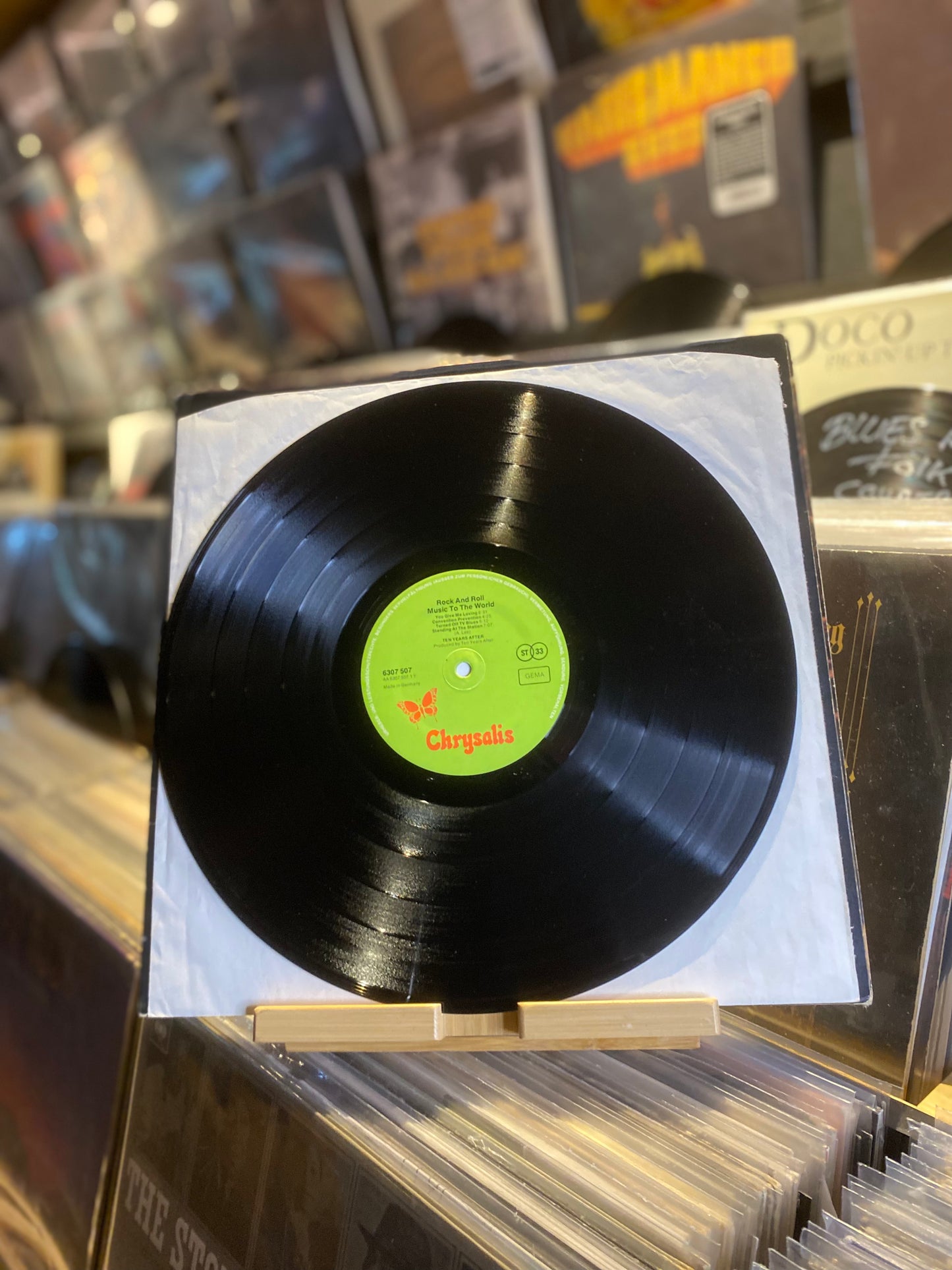 TEN YEARS AFTER – ROCK & ROLL MUSIC TO THE WORLD / LP (OG GER 1972)