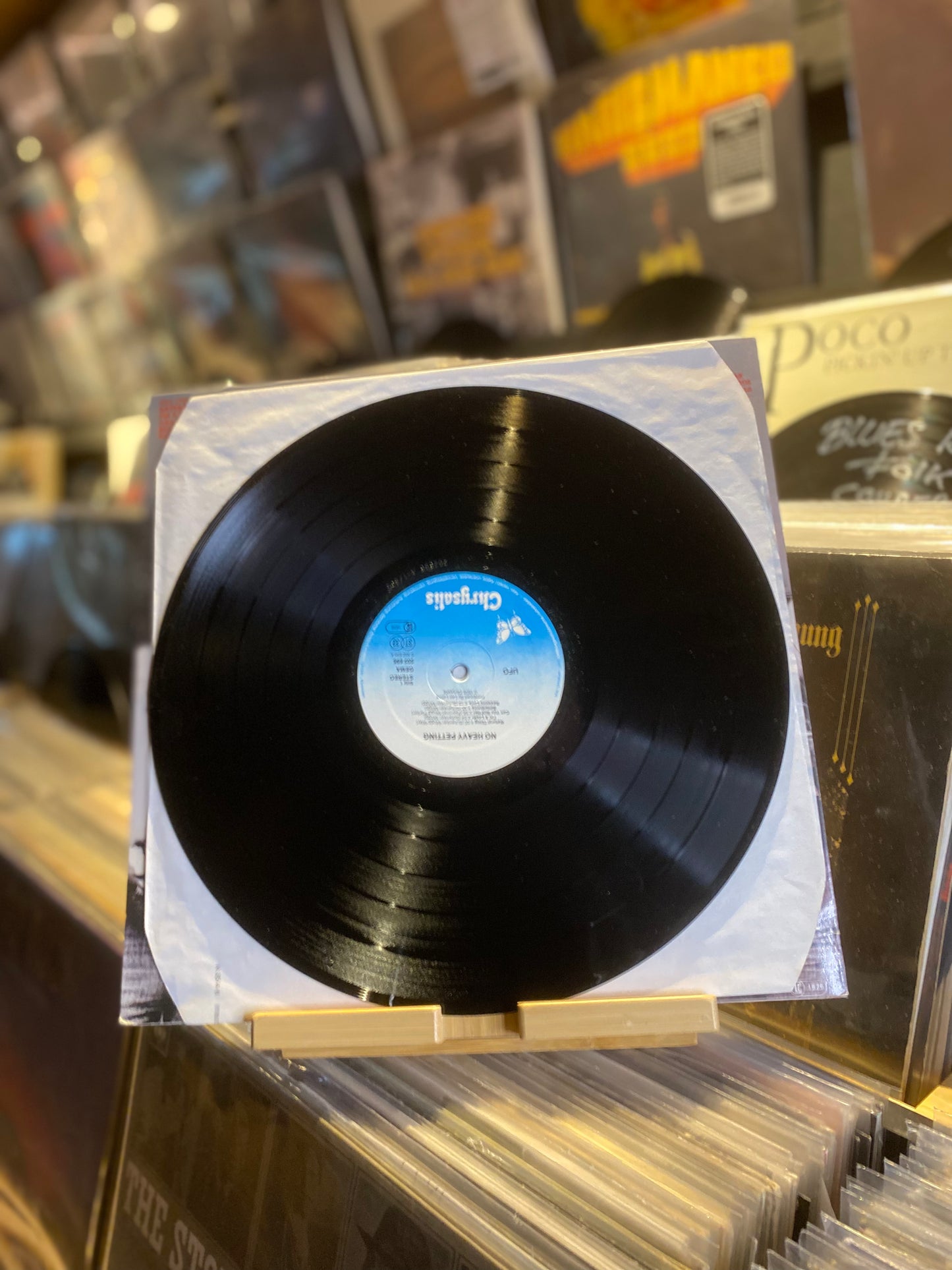 UFO – NO HEAVY PETTING / LP (RE GER 1980)