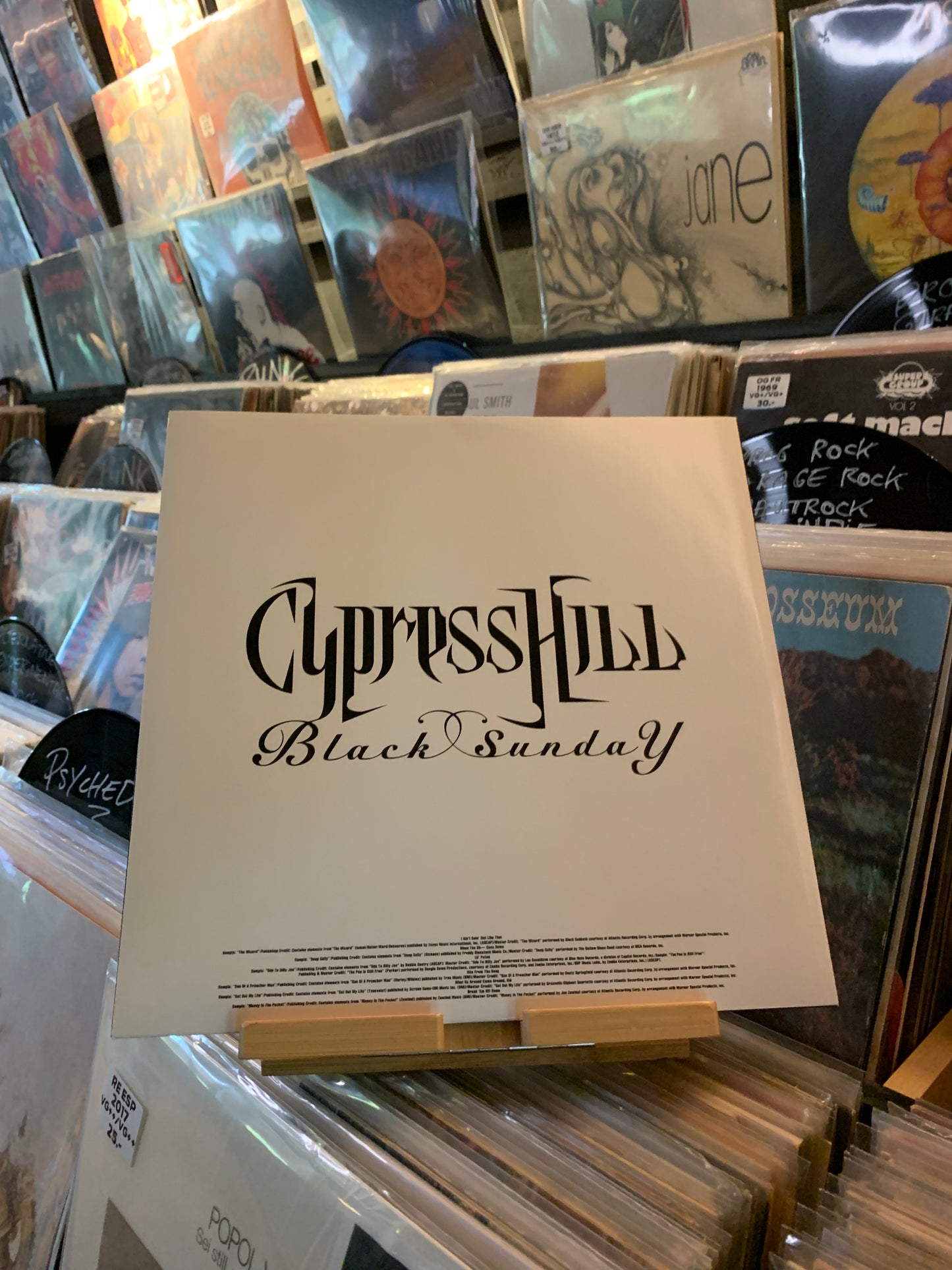CYPRESS HILL - BLACK SUNDAY...RE EU 2018...EX/NM