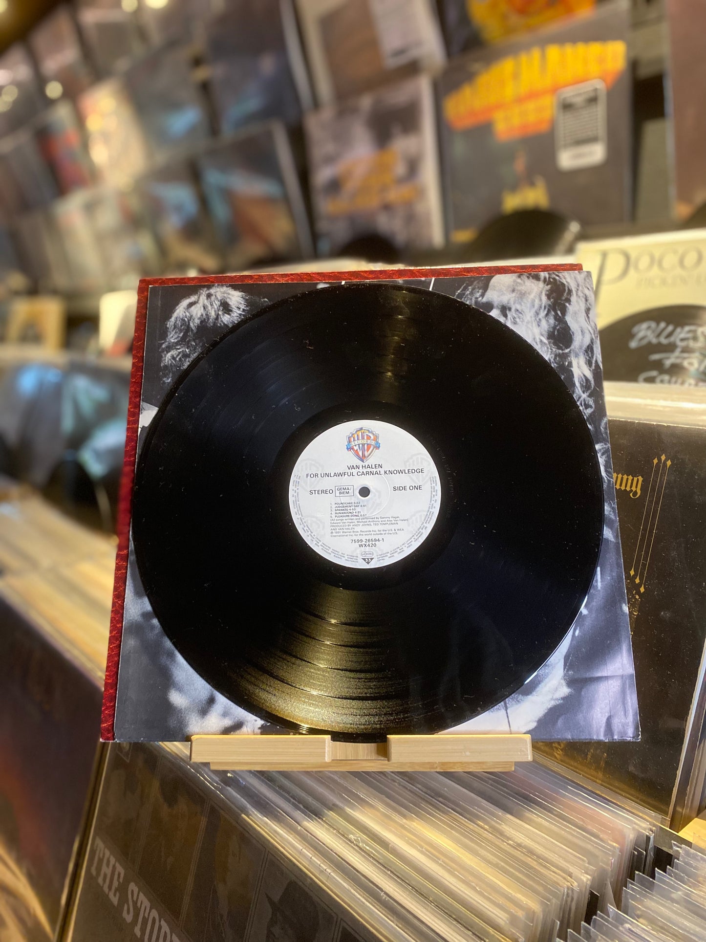 VAN HALEN – FOR UNLAWFUL CARNAL KNOWLEDGE /LP (OG EU 1991)