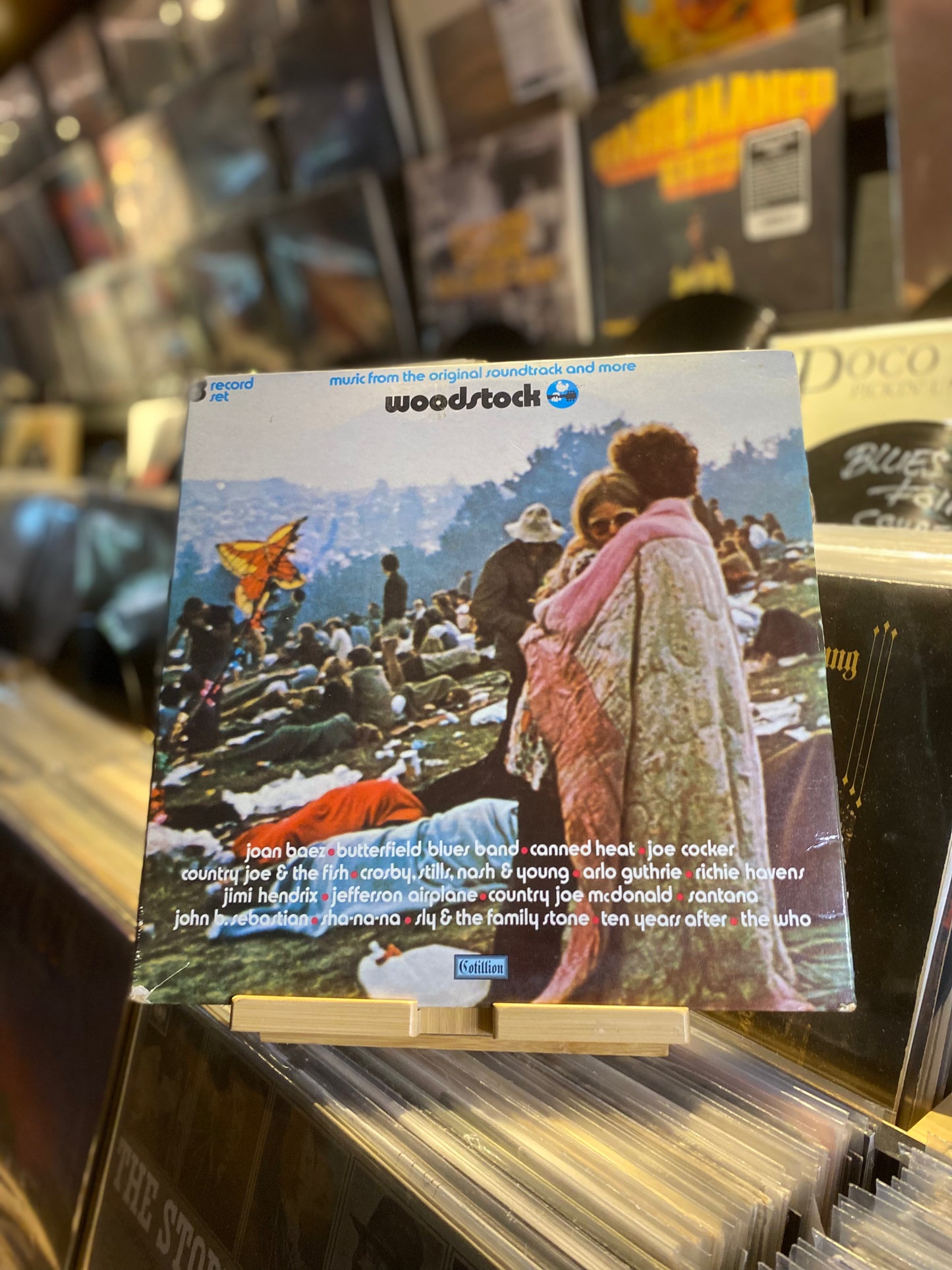 WOODSTOCK / 3 x LP (OG FR 1970)