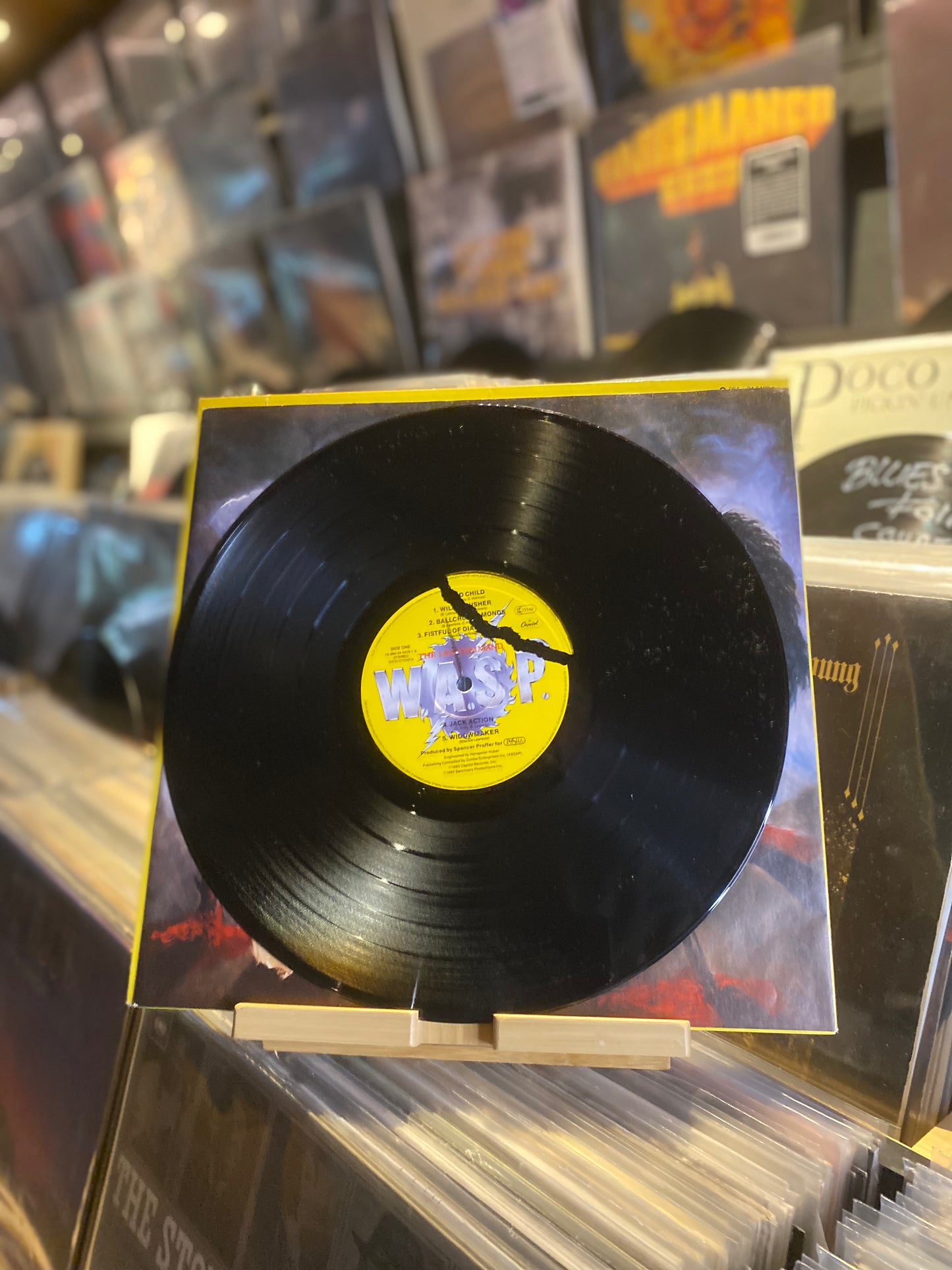 W.A.S.P. – THE LAST COMMAND / LP (OG EU 1985)