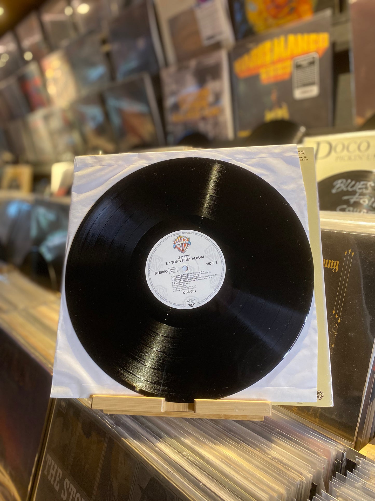 ZZ TOP – FIRST ALBUM / LP (RE EU 1983)