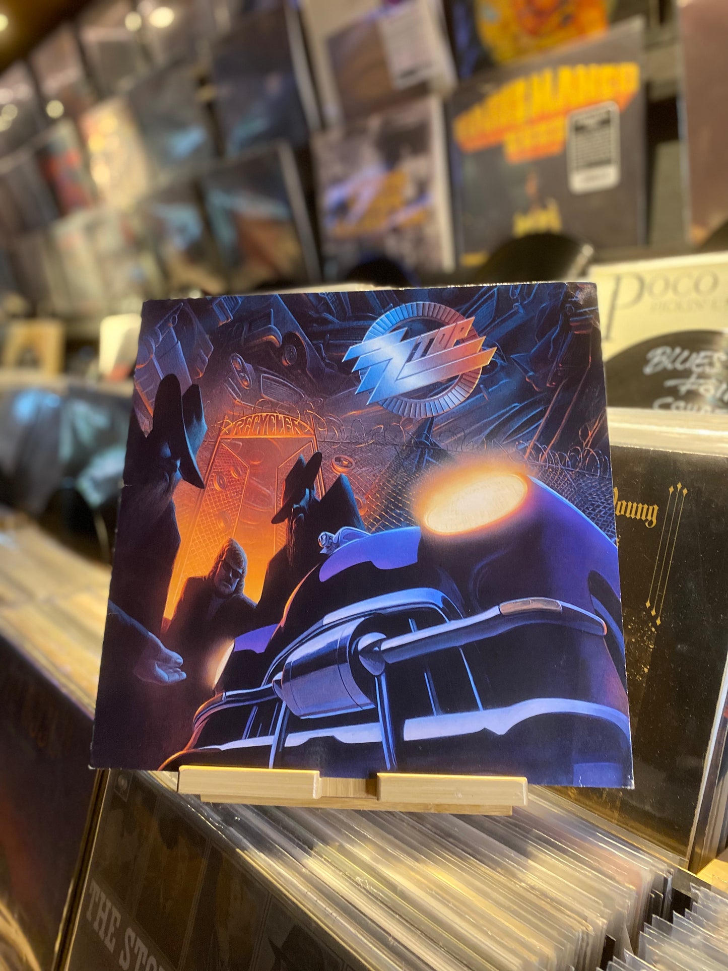 ZZ TOP – RECYCLER / LP (OG UK 1990)