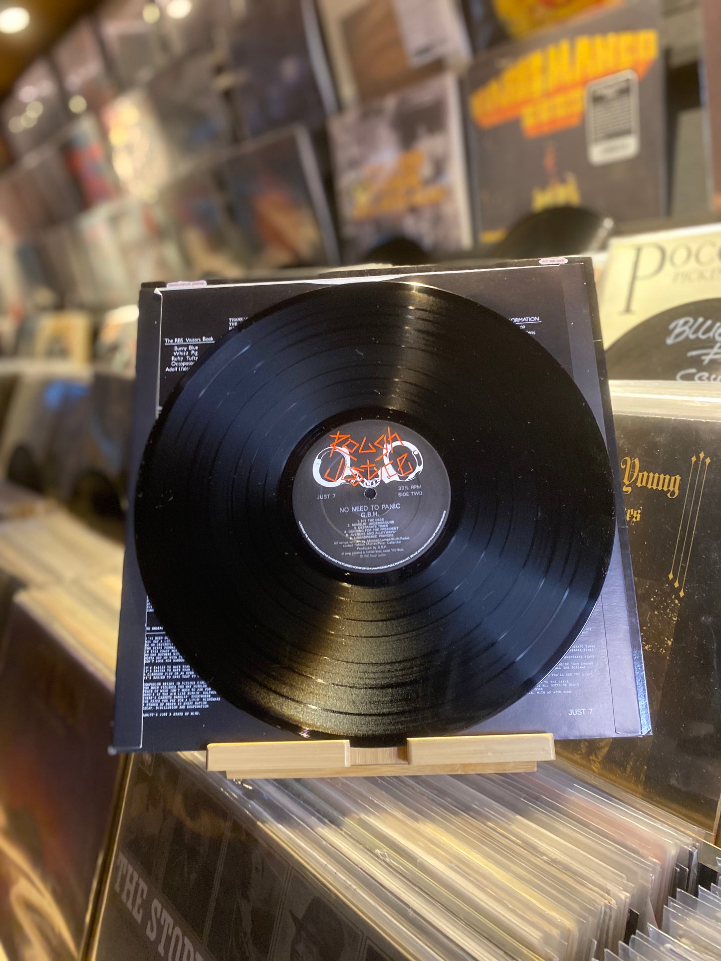 G.B.H. – No Need To Panic / LP (OG UK 1987)