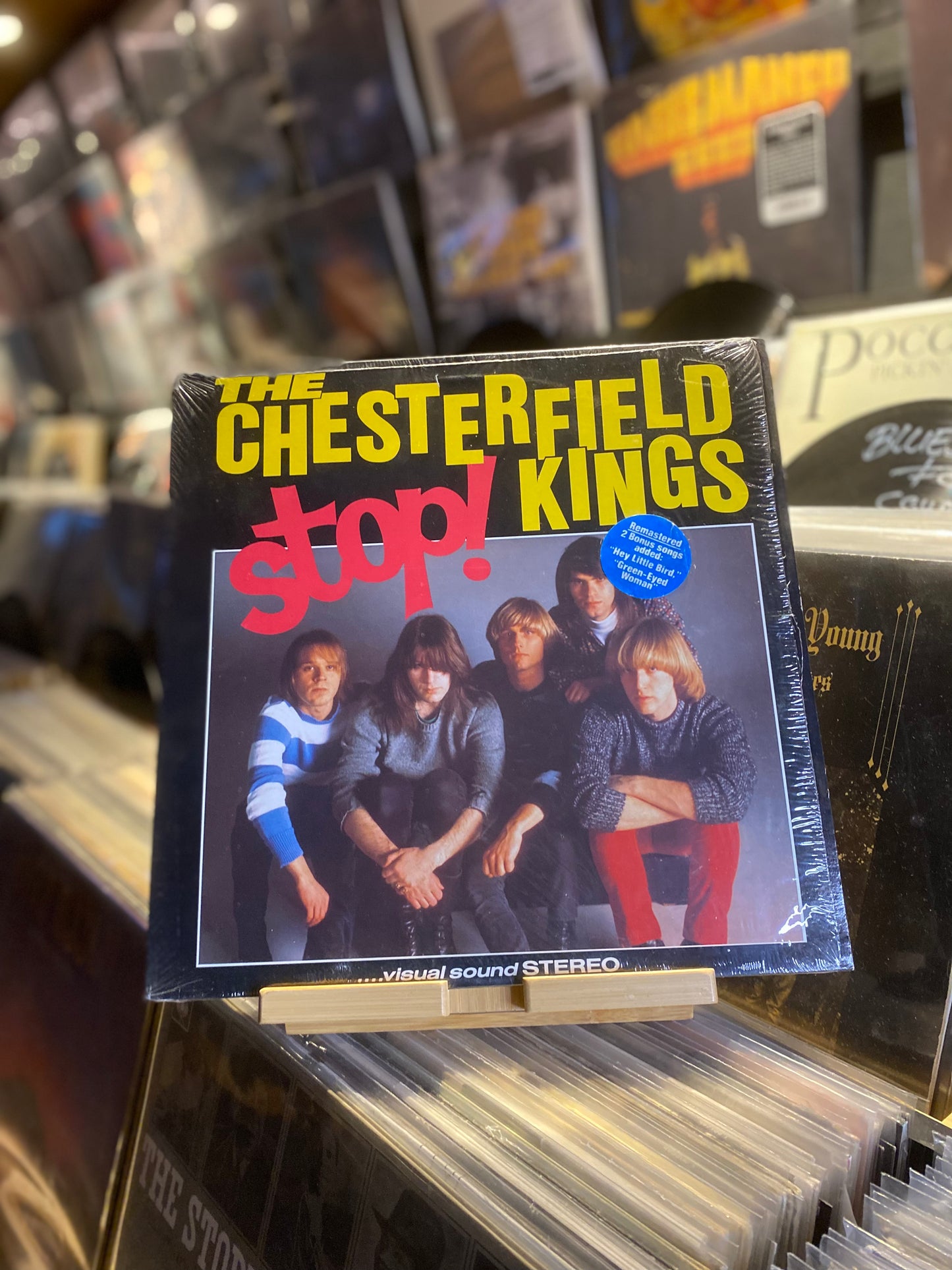 THE CHESTERFIELD KINGS – STOP!...RE US 1987 EX/EX