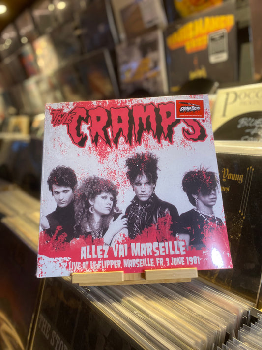 THE CRAMPS – ALLEZ VAI MARSEILLE / LP Bootleg Limited Edition Red Vinyl Color (EU 2022)