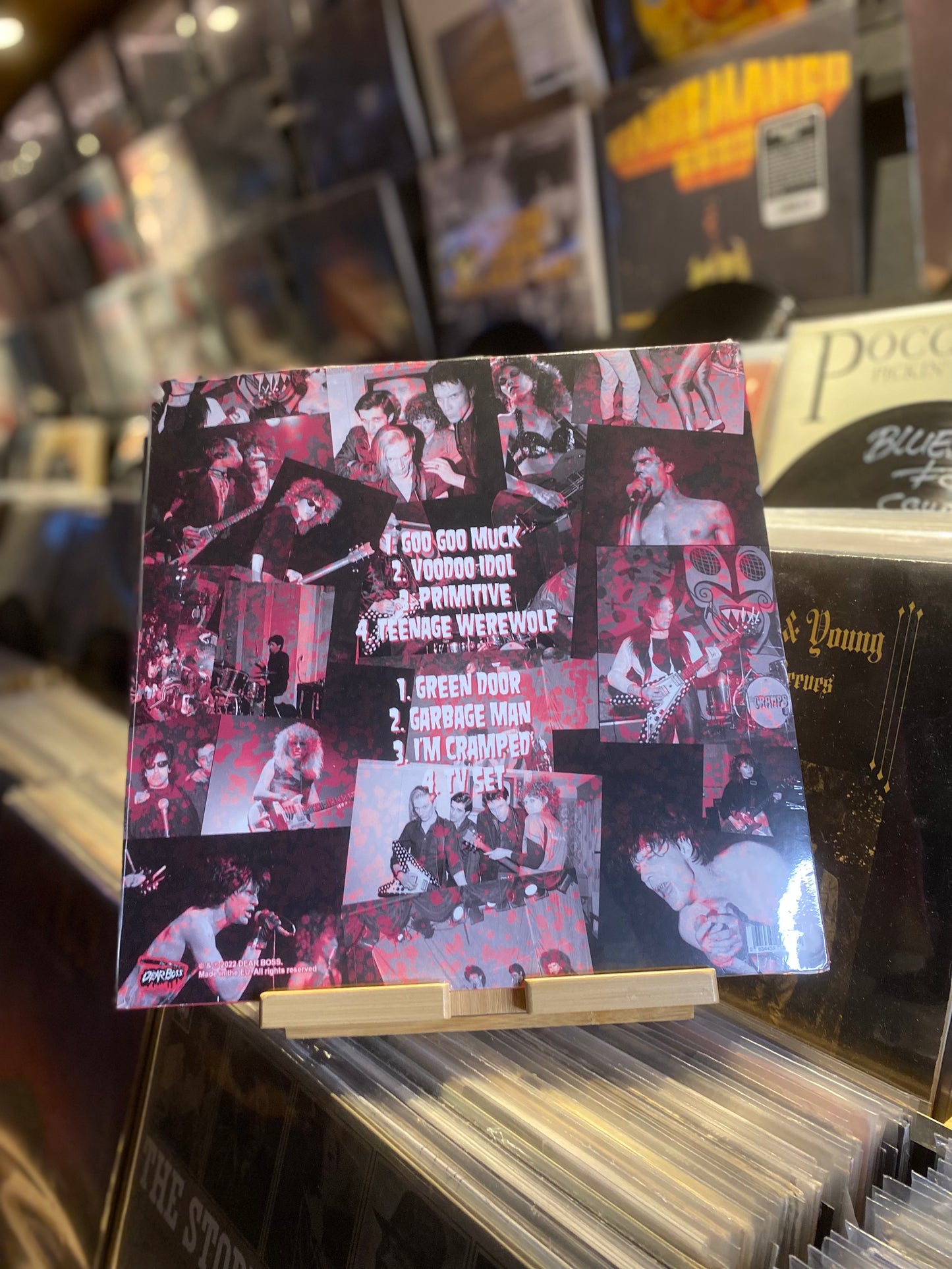 THE CRAMPS – ALLEZ VAI MARSEILLE / LP Bootleg Limited Edition Red Vinyl Color (EU 2022)