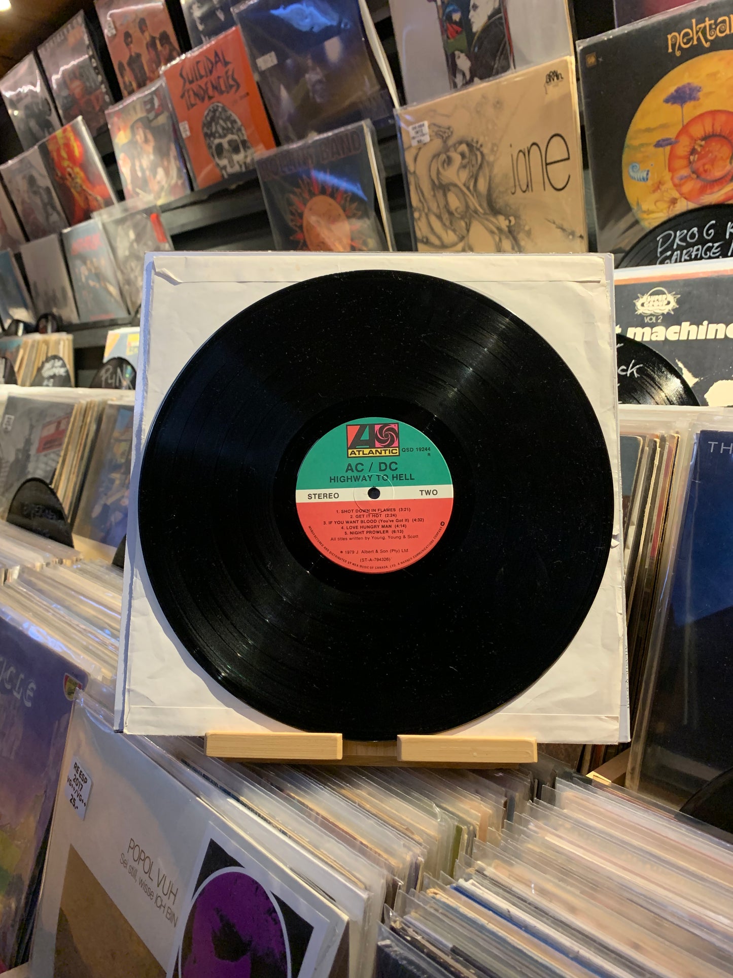 AC/DC - HIGHWAY TO HELL...OG CAN 1979...VG+/VG