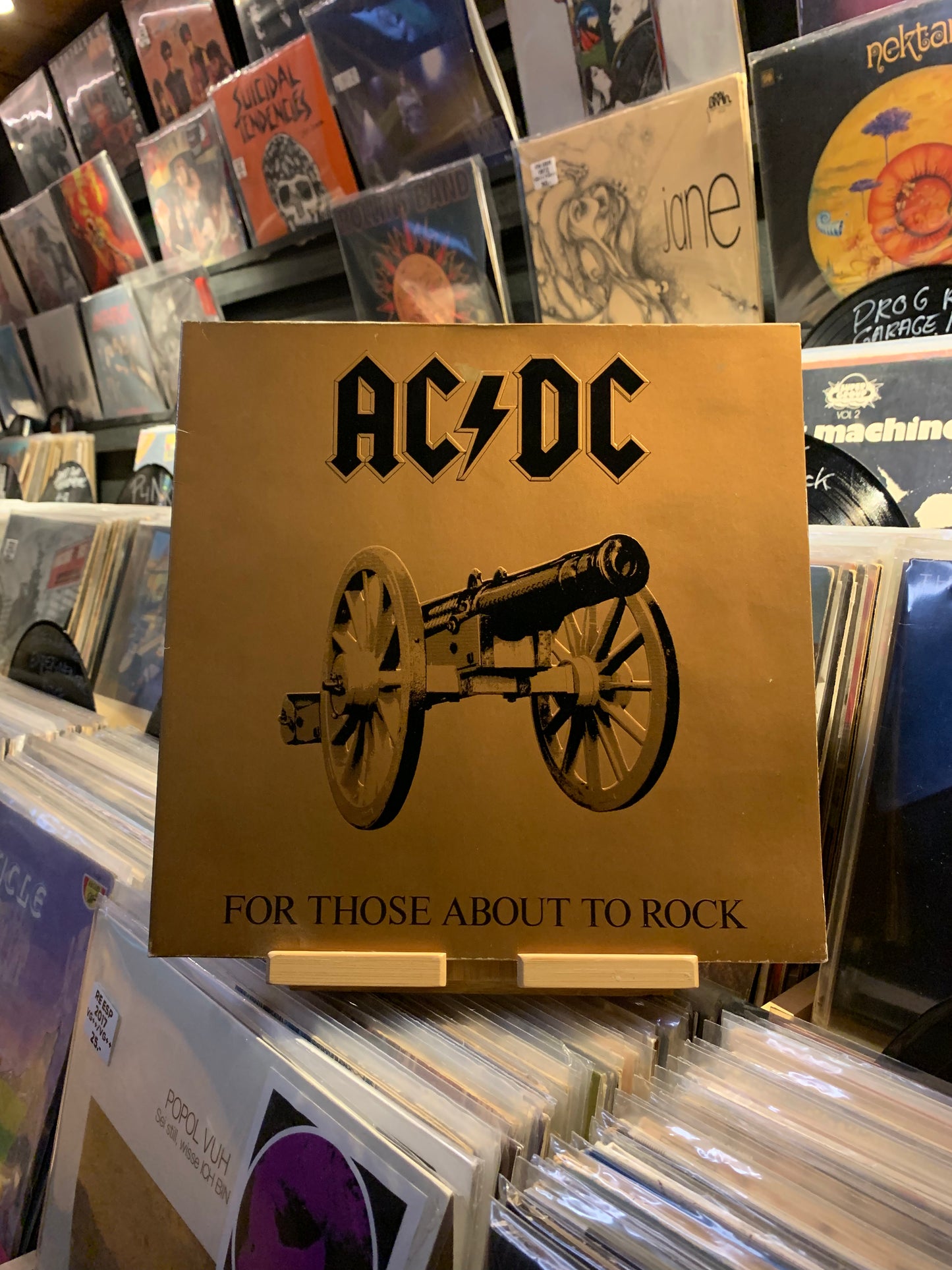 AC/DC – FOR THOSE ABOUT...OG GER 1981...VG+/VG+