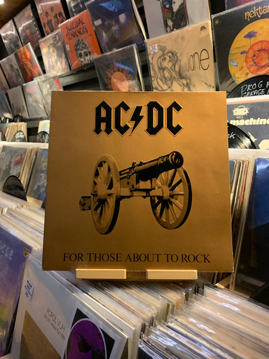 AC/DC – FOR THOSE ABOUT...OG GER 1981...VG+/VG+