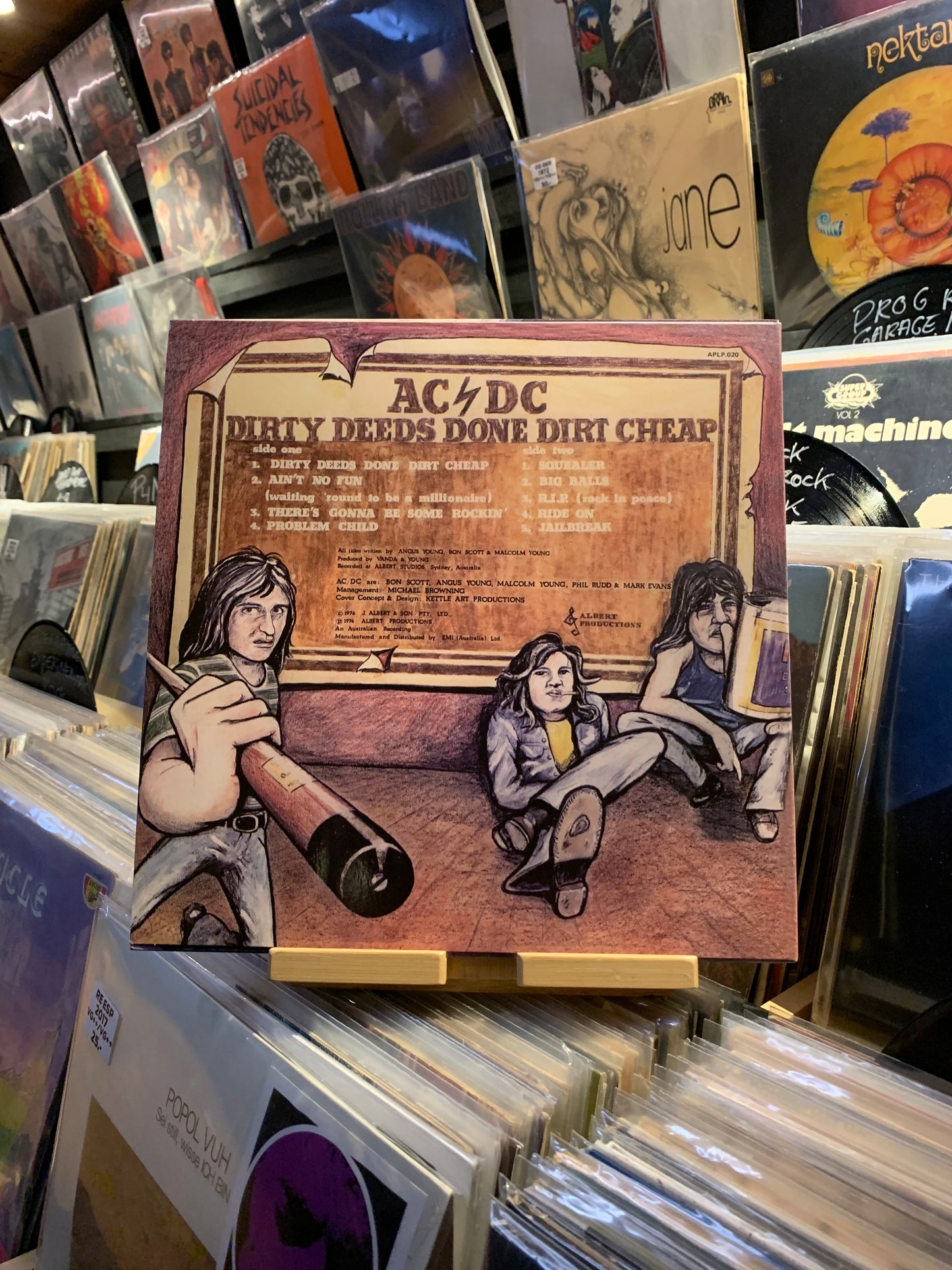 AC/DC – DIRTY DEEDS DONE DIRT CHEAP...BOOT AUS 2014...NM/NM