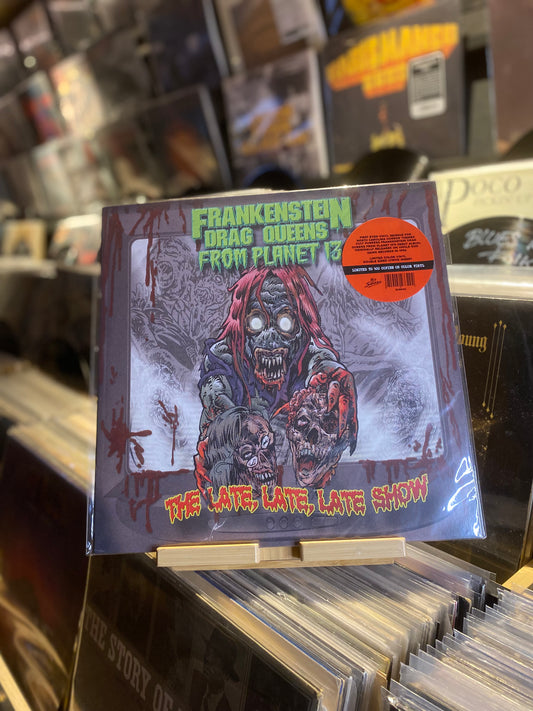 FRANKENSTEIN DRAG QUEENS FROM PLANET 13 – THE LATE, LATE, LATE SHOW / LP Limited Red Vinyl Color