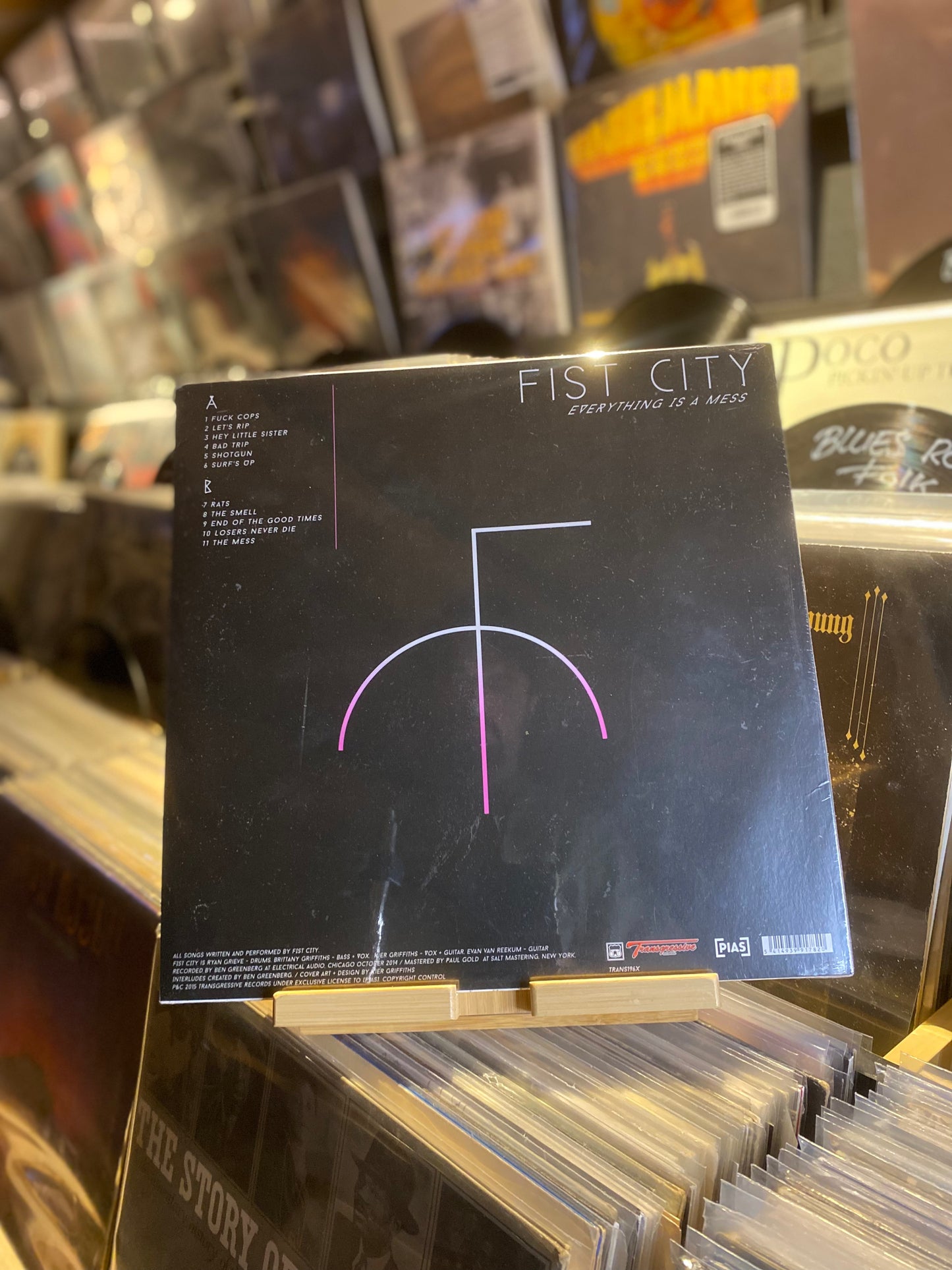 FIST CITY – EVERYTHING IS A MESS / LP (2015)