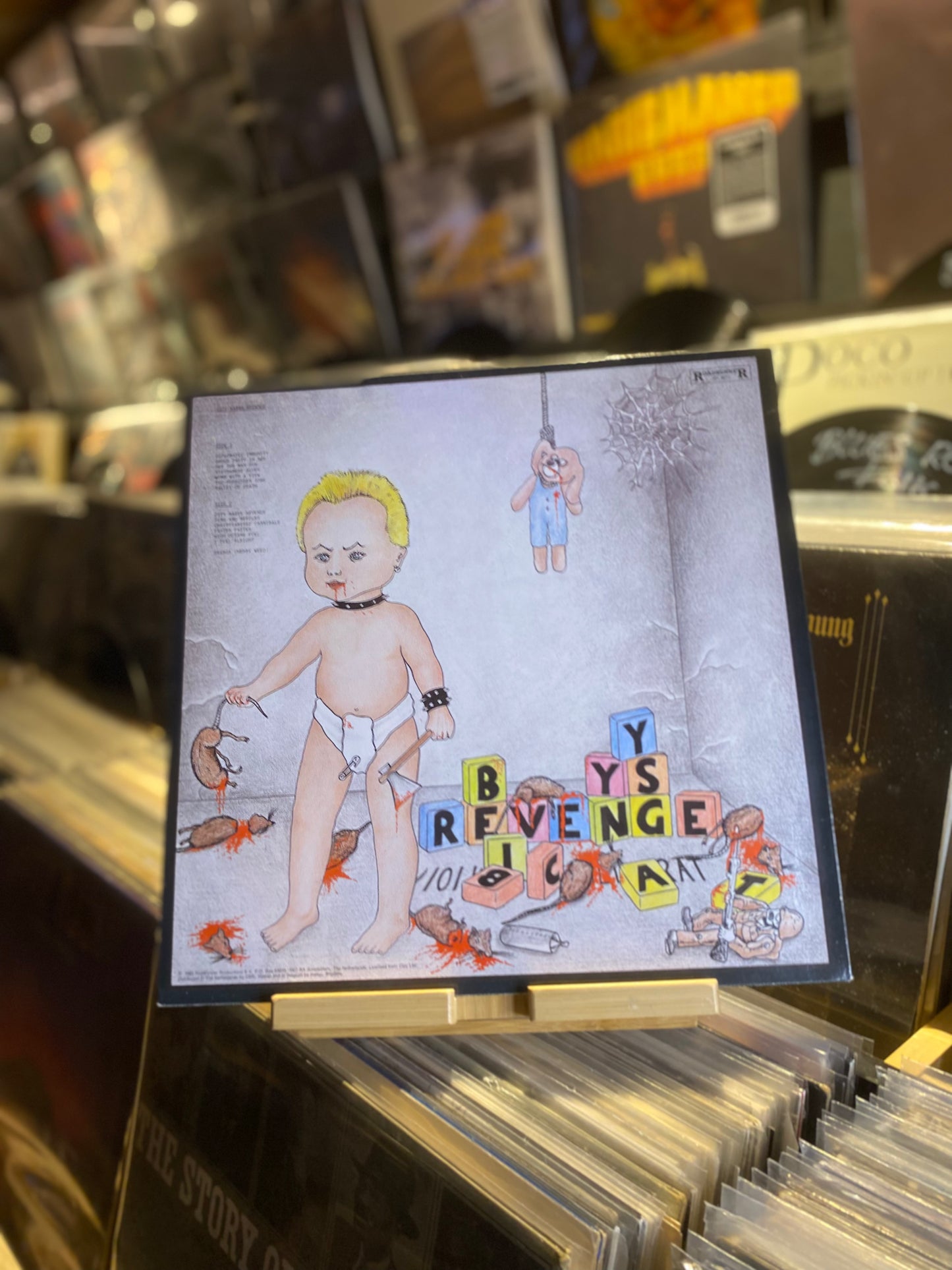 CHARGED G.B.H – CITY BABY'S REVENGE / LP (OG BEN 1983)