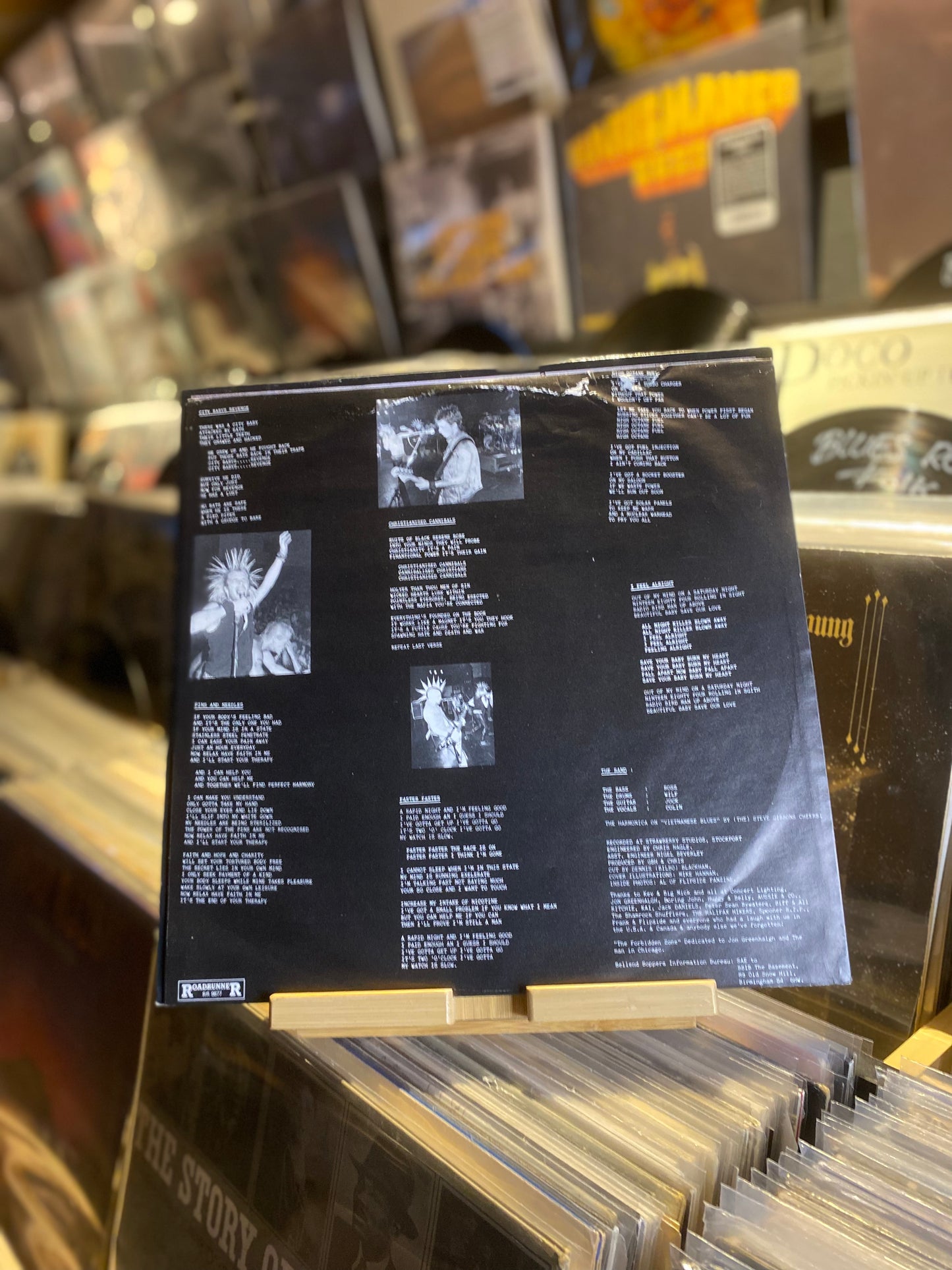 CHARGED G.B.H – CITY BABY'S REVENGE / LP (OG BEN 1983)