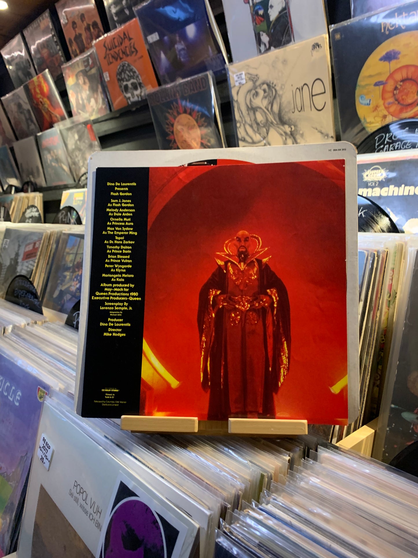 QUEEN - FLASH GORDON BO ORIGINAL...OG GER 1980 VG+/EX...