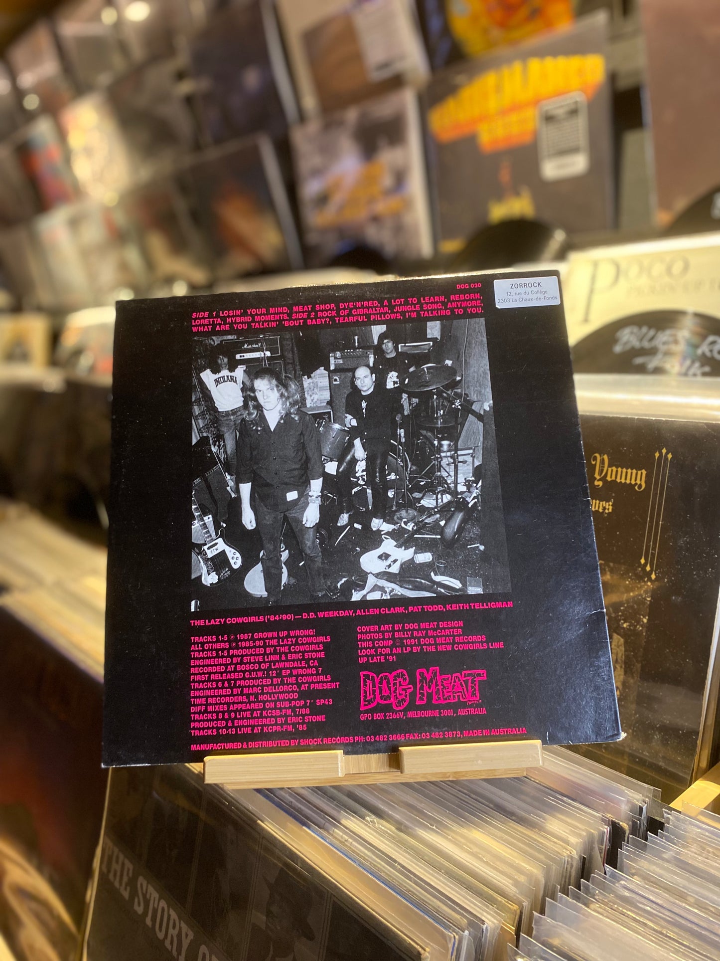 THE LAZY COWGIRLS – THIRD TIME'S THE CHARM...OG AUS 1991 EX/EX