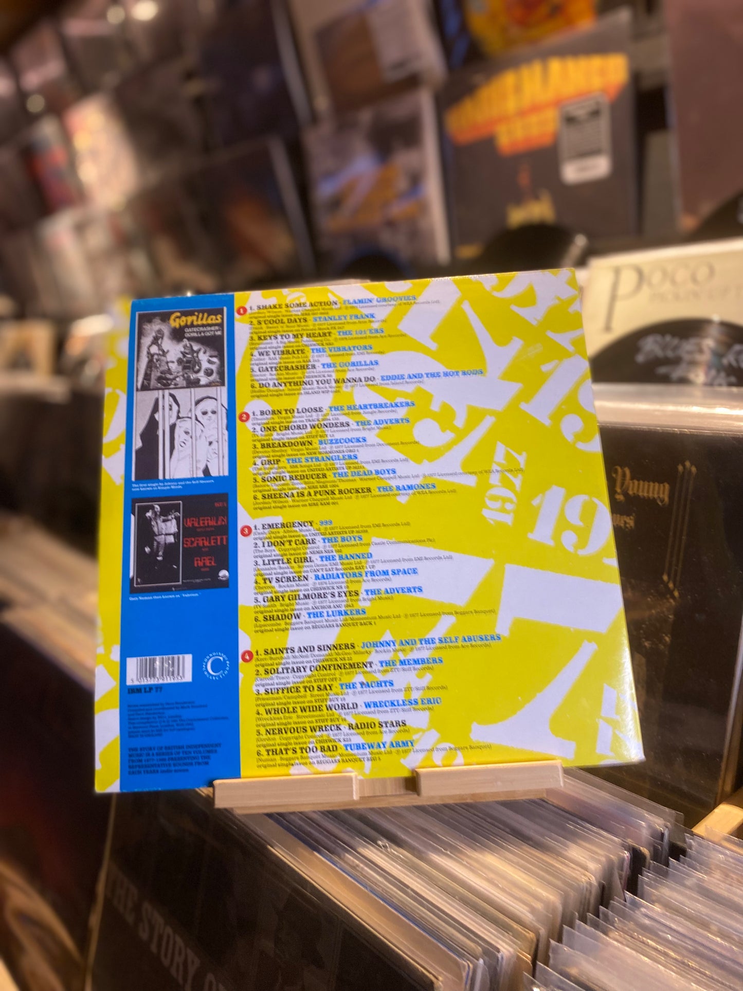 THE INDIE SCENE 77...OG UK 1991...EX/EX