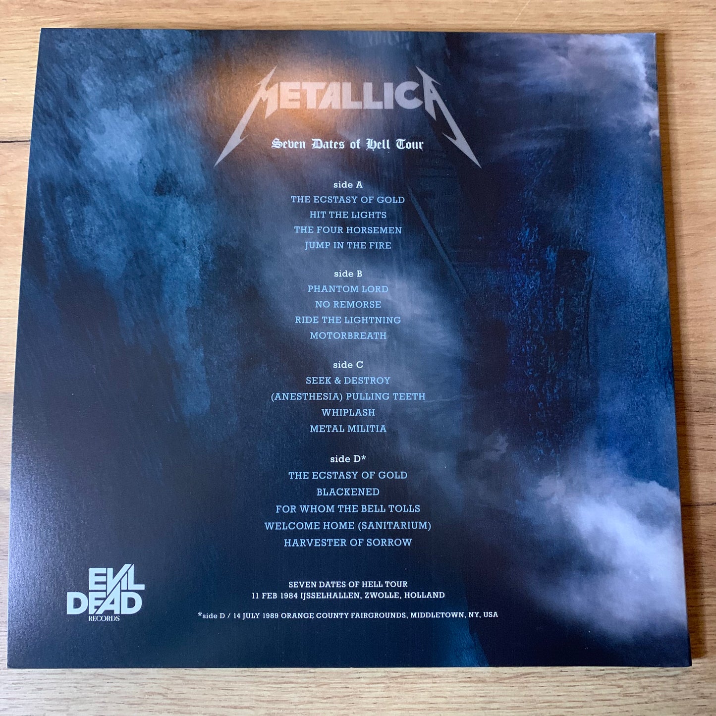 METALLICA – SEVEN DATES OF HELL TOUR...EU 2024...MINT