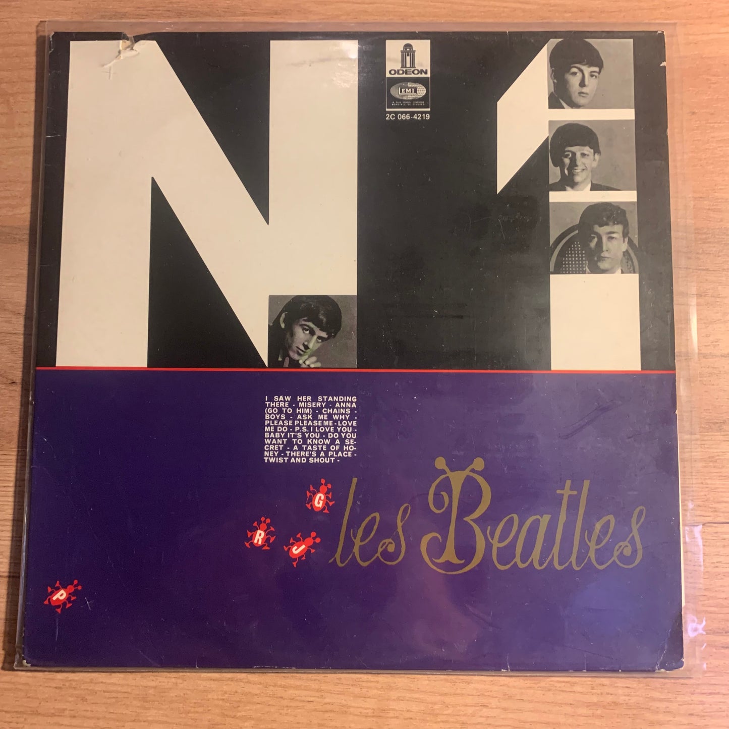 Beatles – N°1...RE FR...VG+/VG