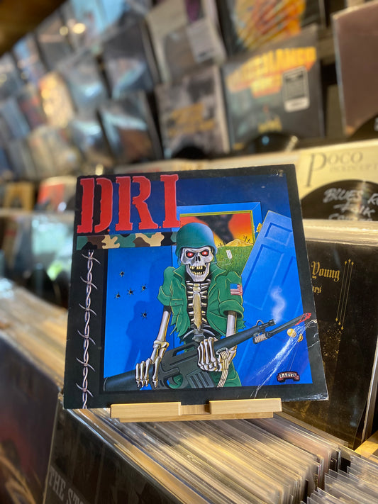 D.R.I. – DIRTY ROTTEN LP / VIOLENT PACIFICATION / (RE EU 1988)