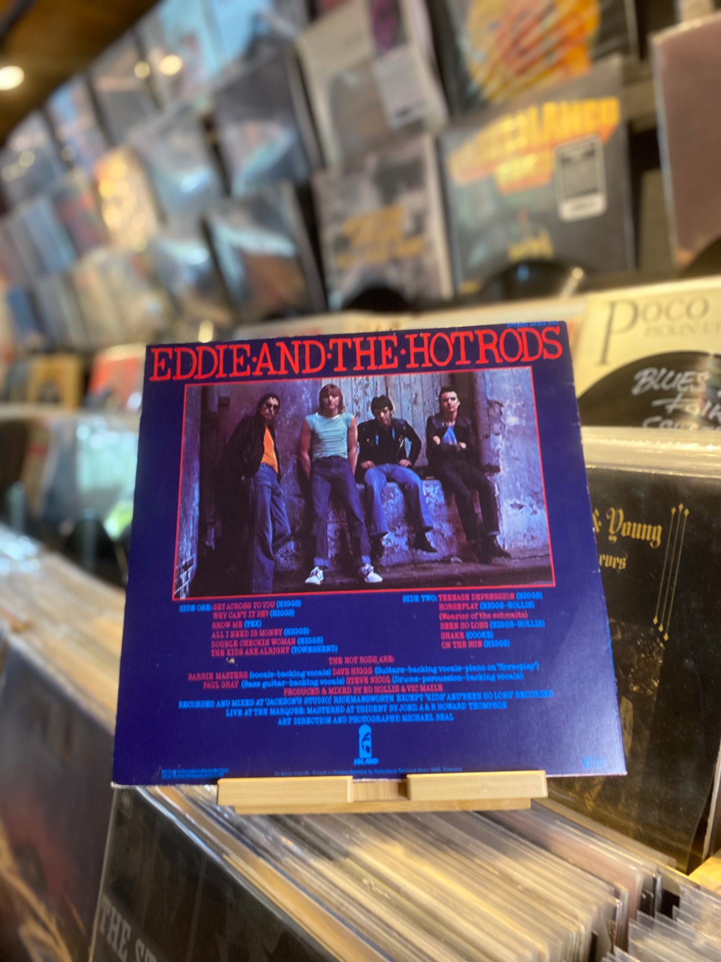 EDDIE AND THE HOT RODS – TEENAGE DEPRESSION / (OG GER 1976)