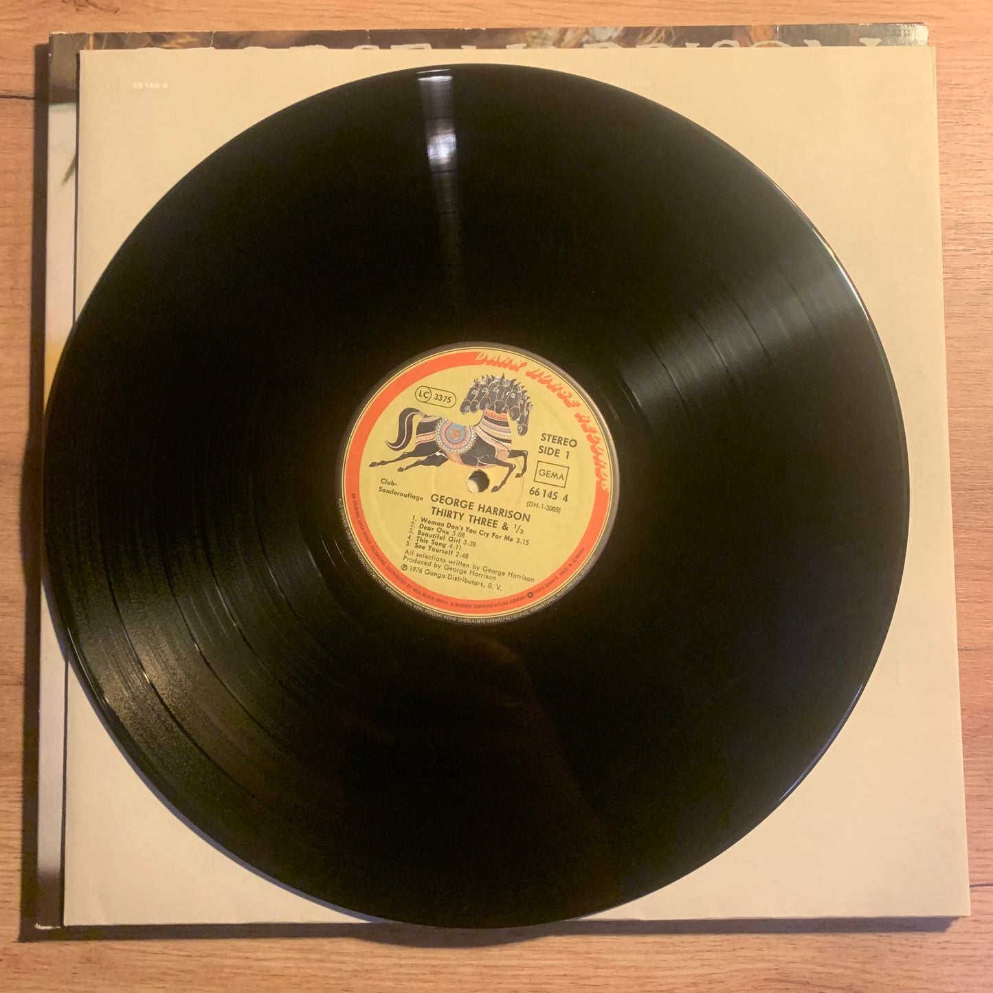 George Harrison - Thirty Three...RE GER 1977...VG++/VG+
