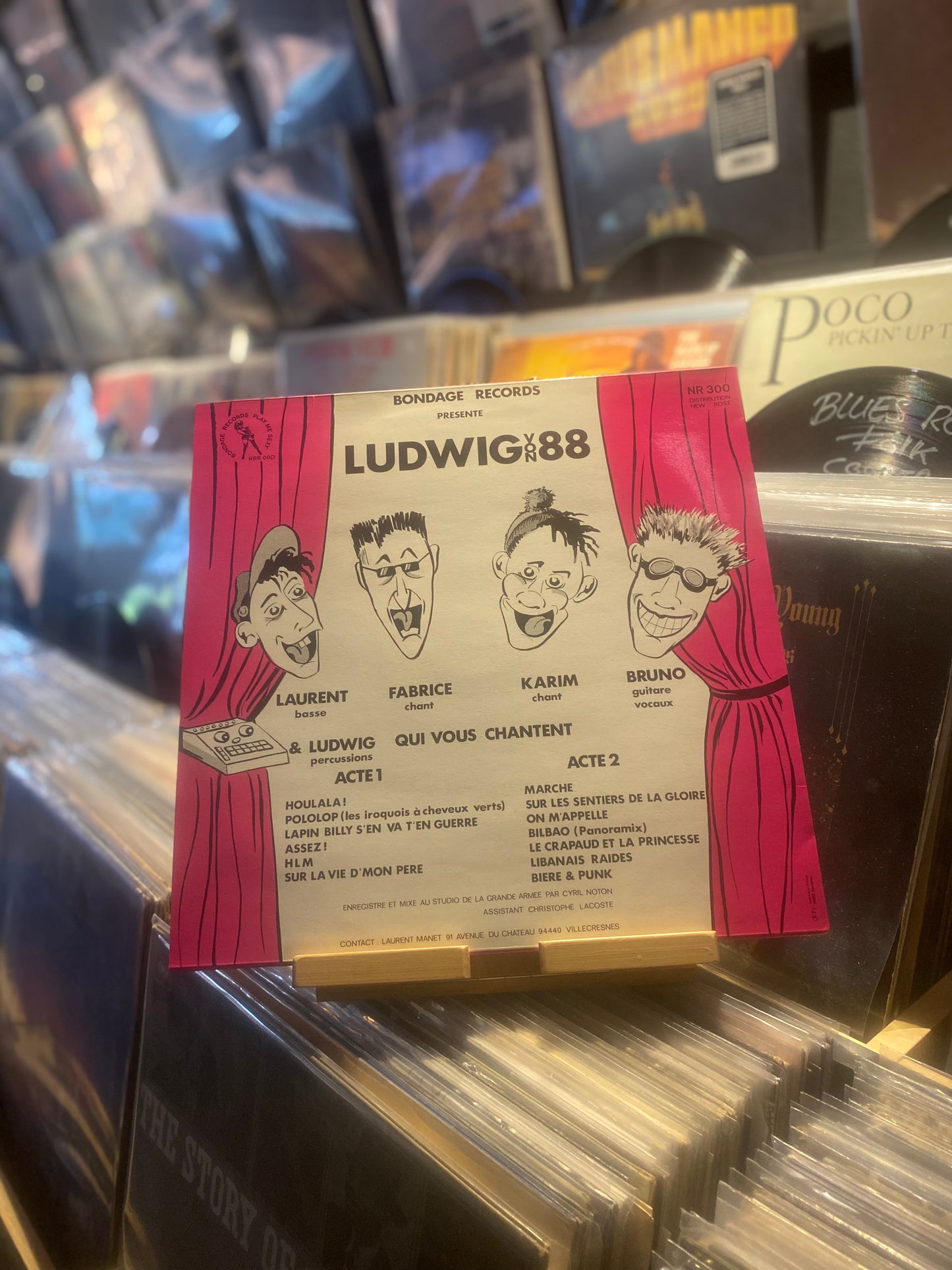 LUDWIG VON 88 – HOULALA ! / (OG FR 1986)