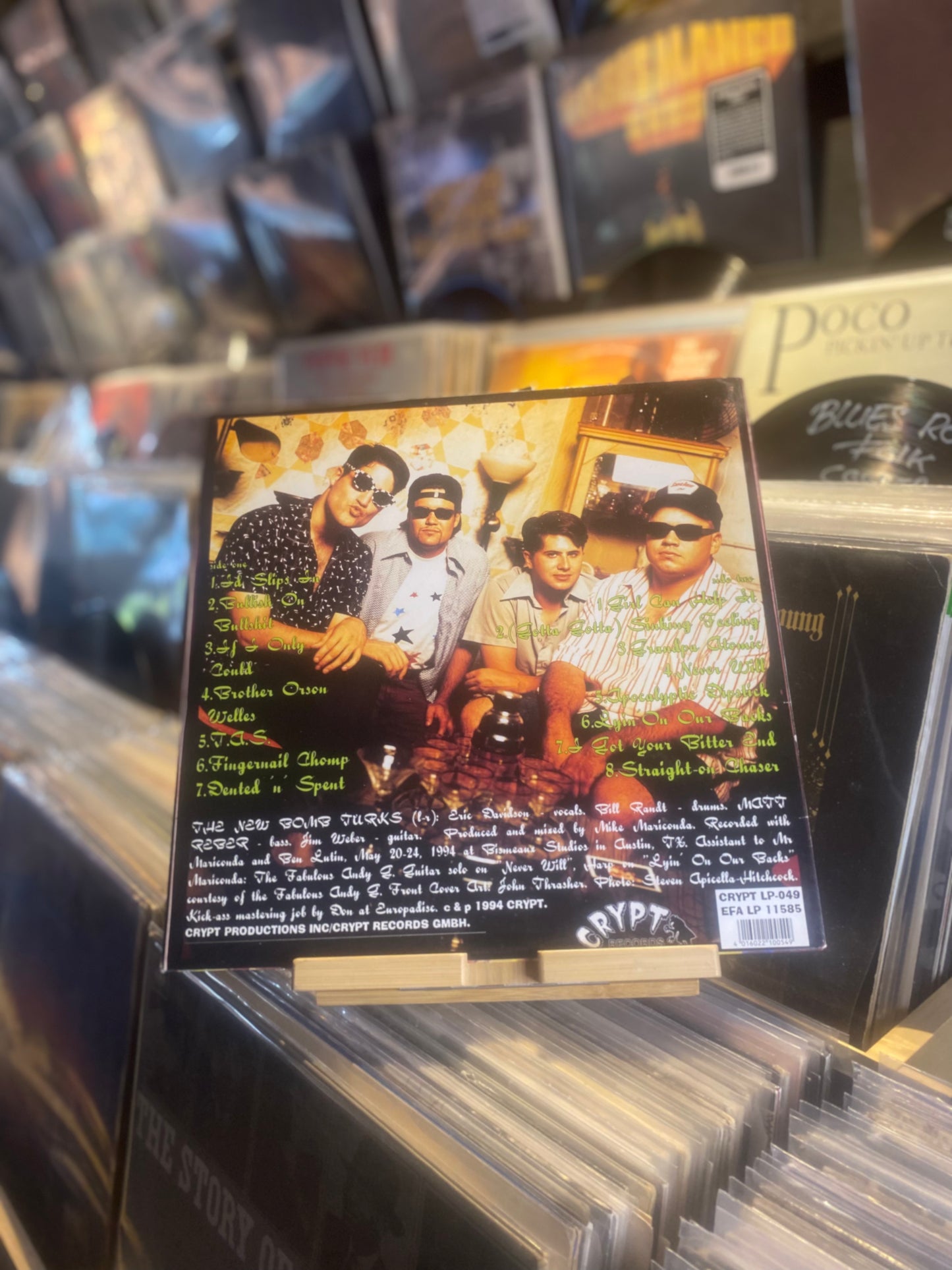 THE NEW BOMB TURKS – INFORMATION HIGHWAY REVISITED / (OG GER 1994)