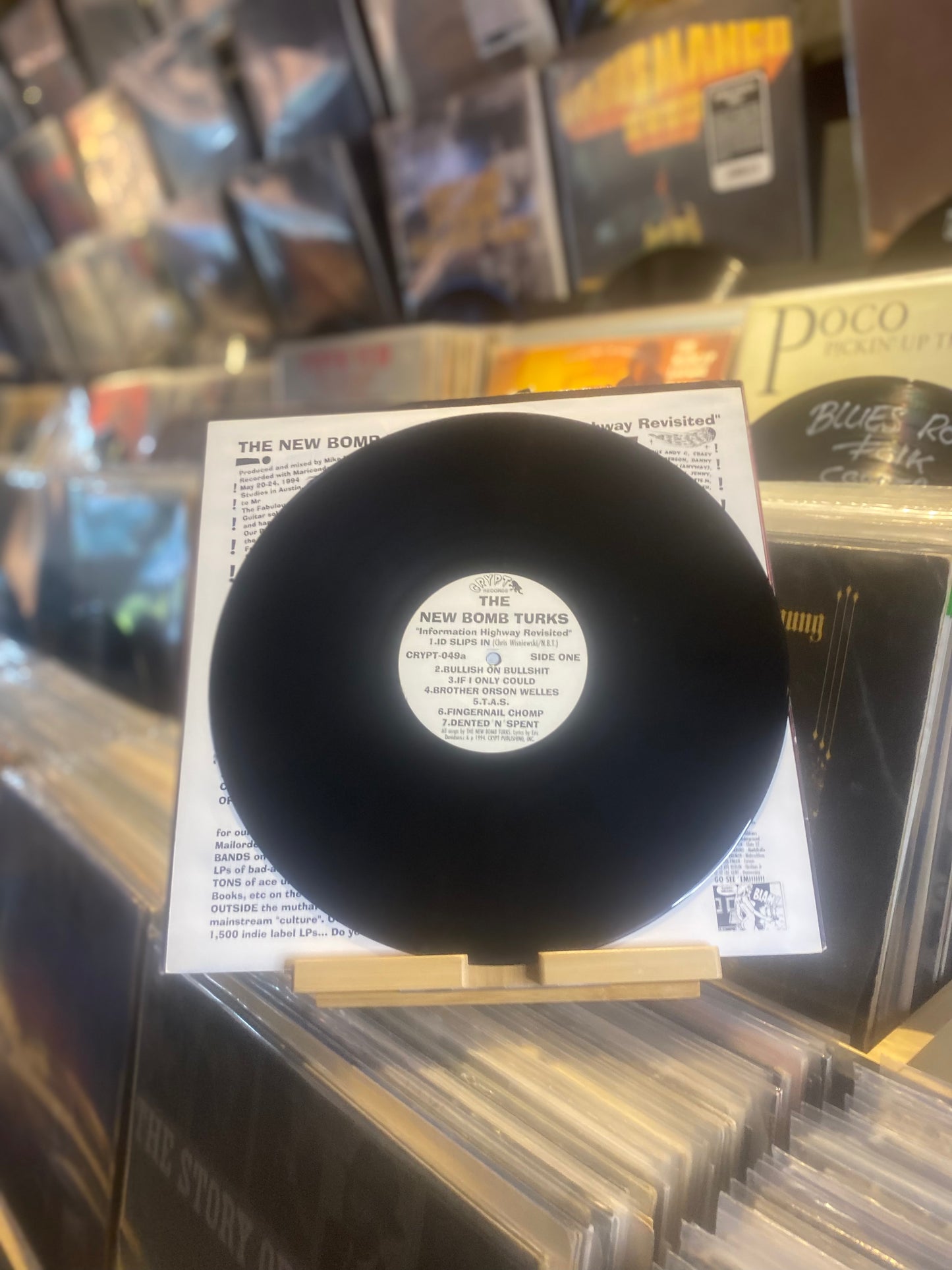 THE NEW BOMB TURKS – INFORMATION HIGHWAY REVISITED / (OG GER 1994)