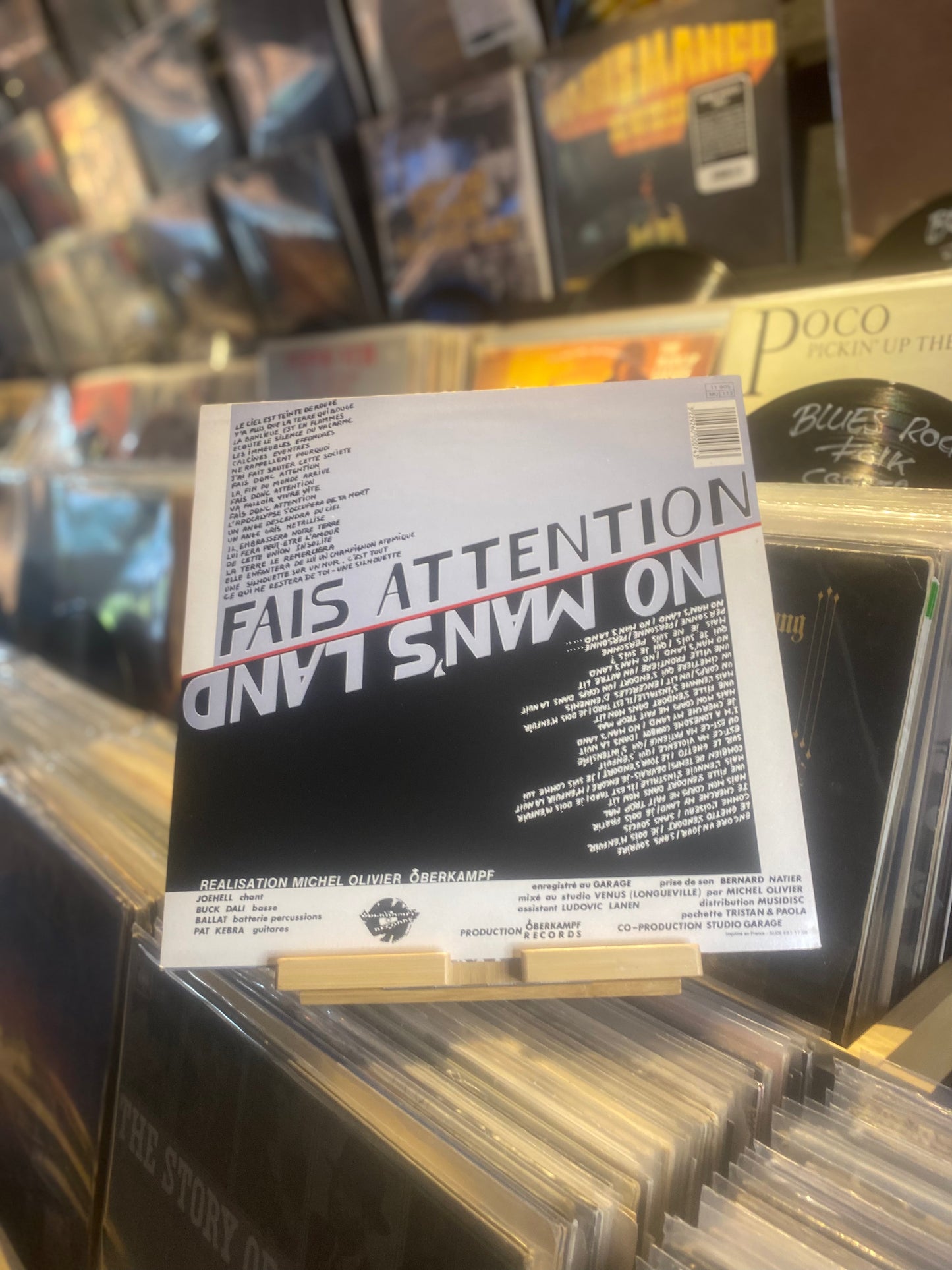 OBERKAMPF – FAIS ATTENTION / maxi (FR 1984)