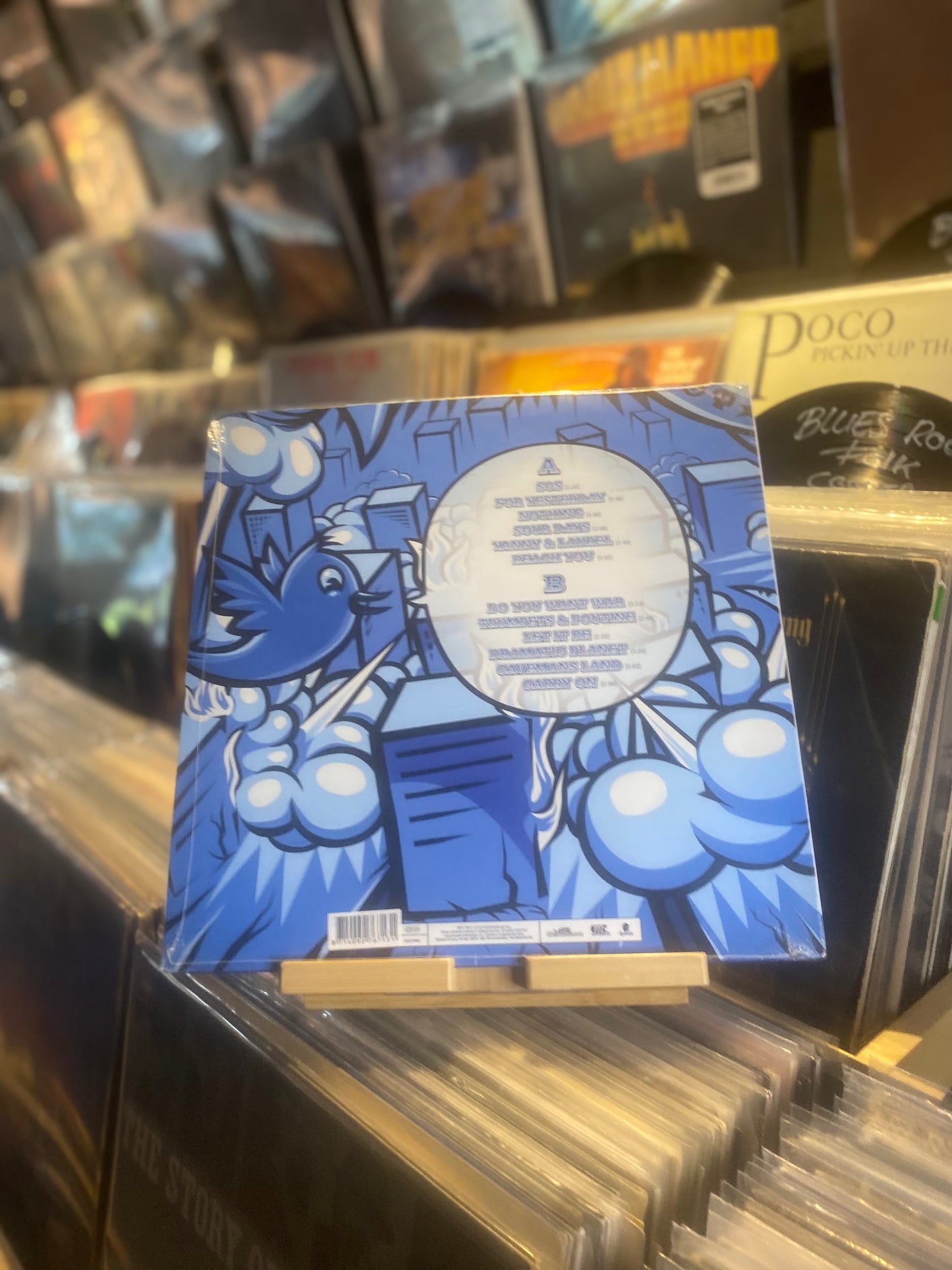 MILLENCOLIN – SOS / Limited Edition Blue vinyl (OG EU 2019)