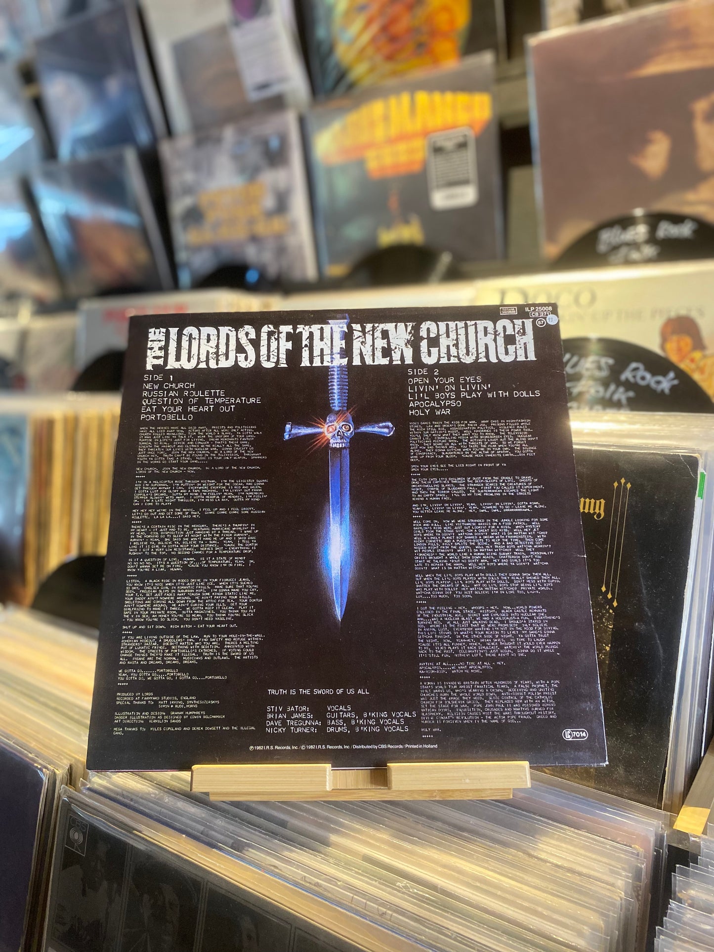 THE LORDS OF THE NEW CHURCH / (OG EU 1982)