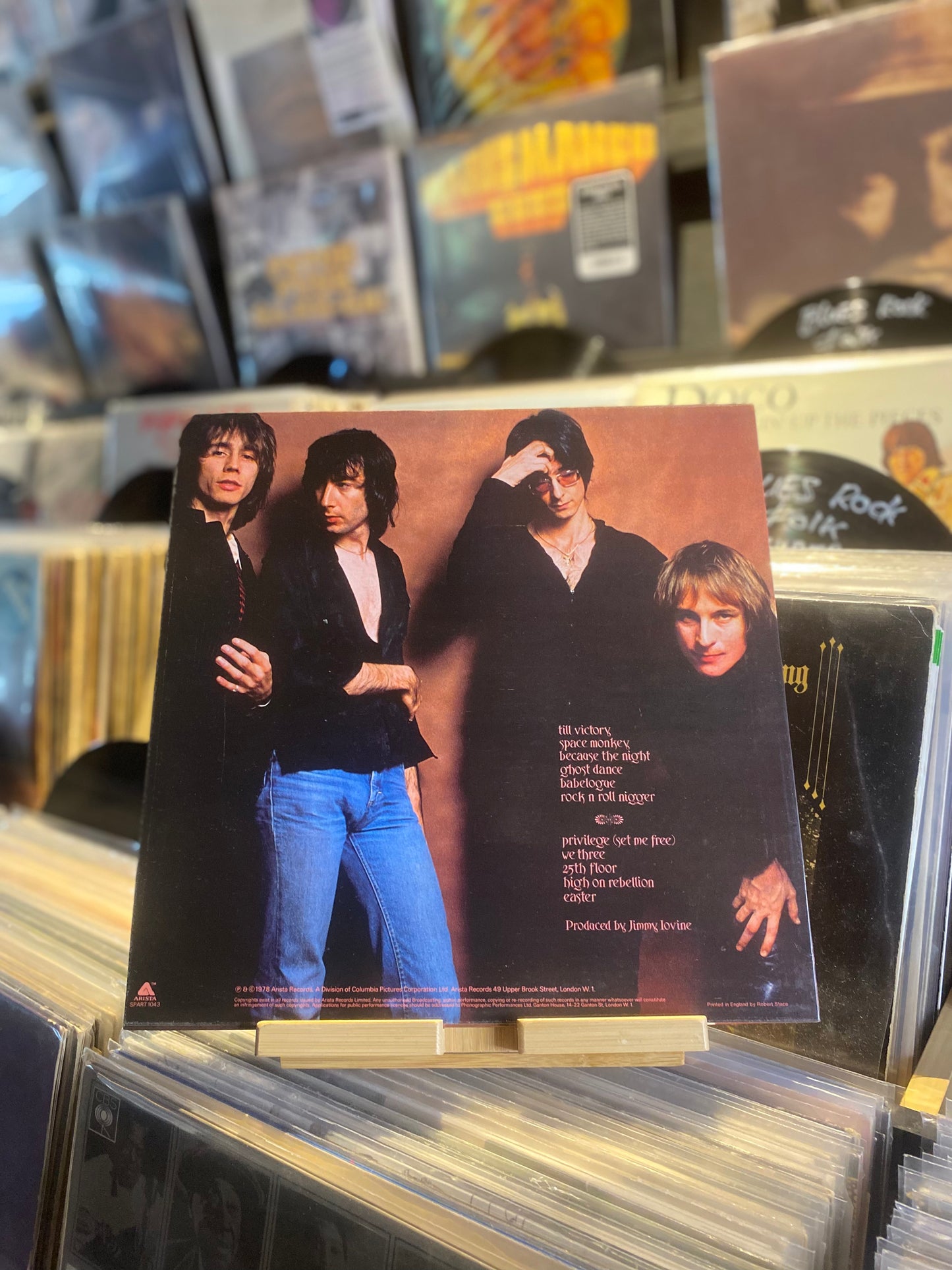 PATTI SMITH GROUP – EASTER...OG UK 1978...VG+/VG+