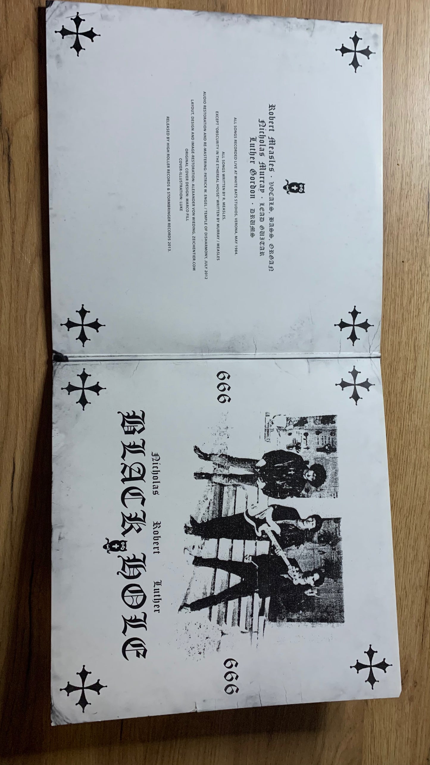 BLACK HOLE  – BEYOND THE GRAVESTONE...RE GER 2013...EX/EX