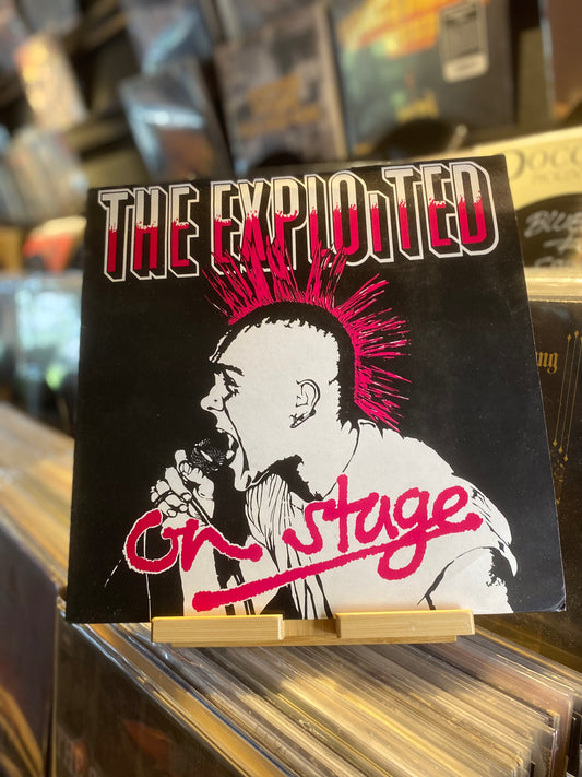 THE EXPLOITED – ON STAGE...RE UK 1985...VG+/VG+