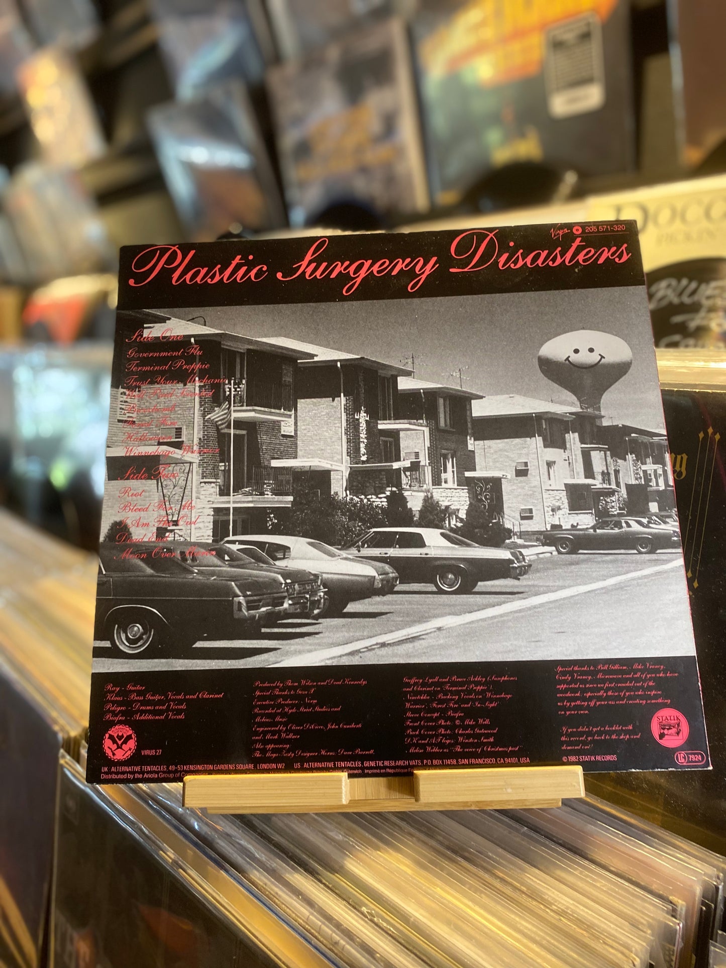 DEAD KENNEDYS – PLASTIC SURGERY DISASTERS / (OG EU 1982)