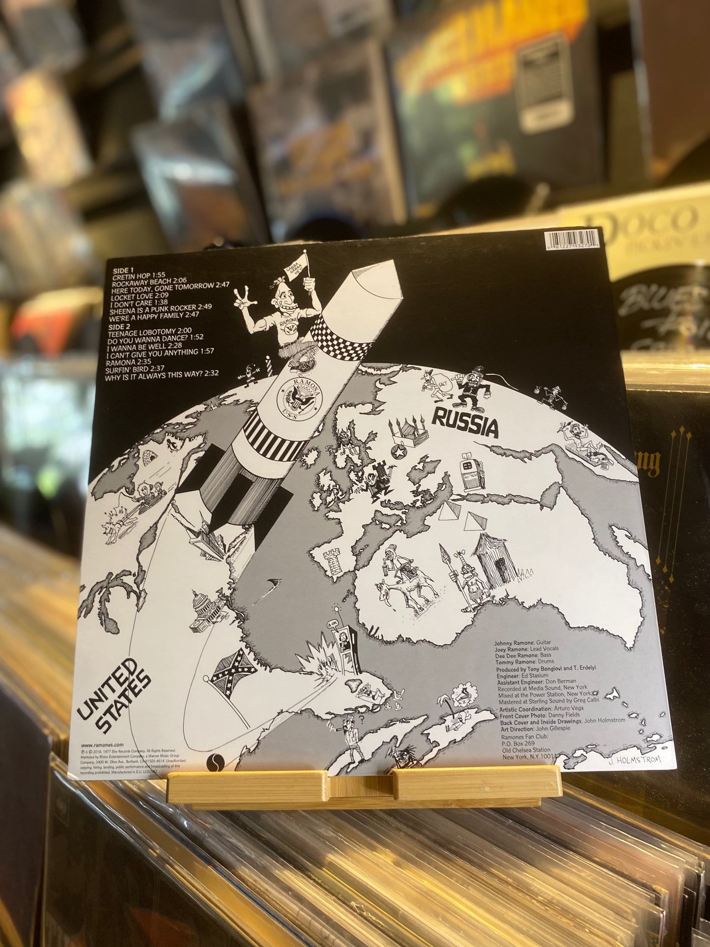 RAMONES – ROCKET TO RUSSIA /  Remastered 180g ( RE EU 2018)