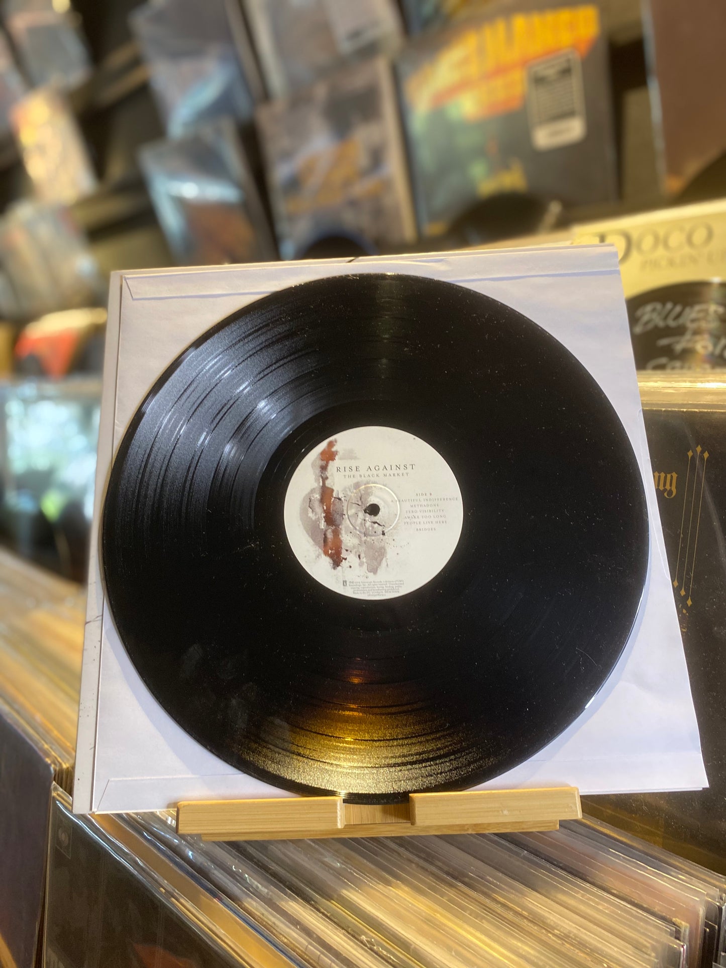 RISE AGAINST – THE BLACK MARKET...OG EU 2014...EX/EX