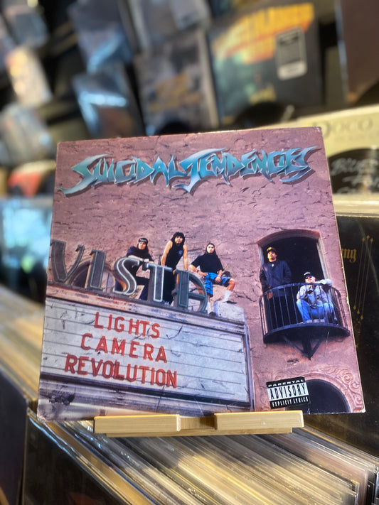 SUICIDAL TENDENCIES – LIGHTS CAMERA...OG US 1990...VG+/VG+
