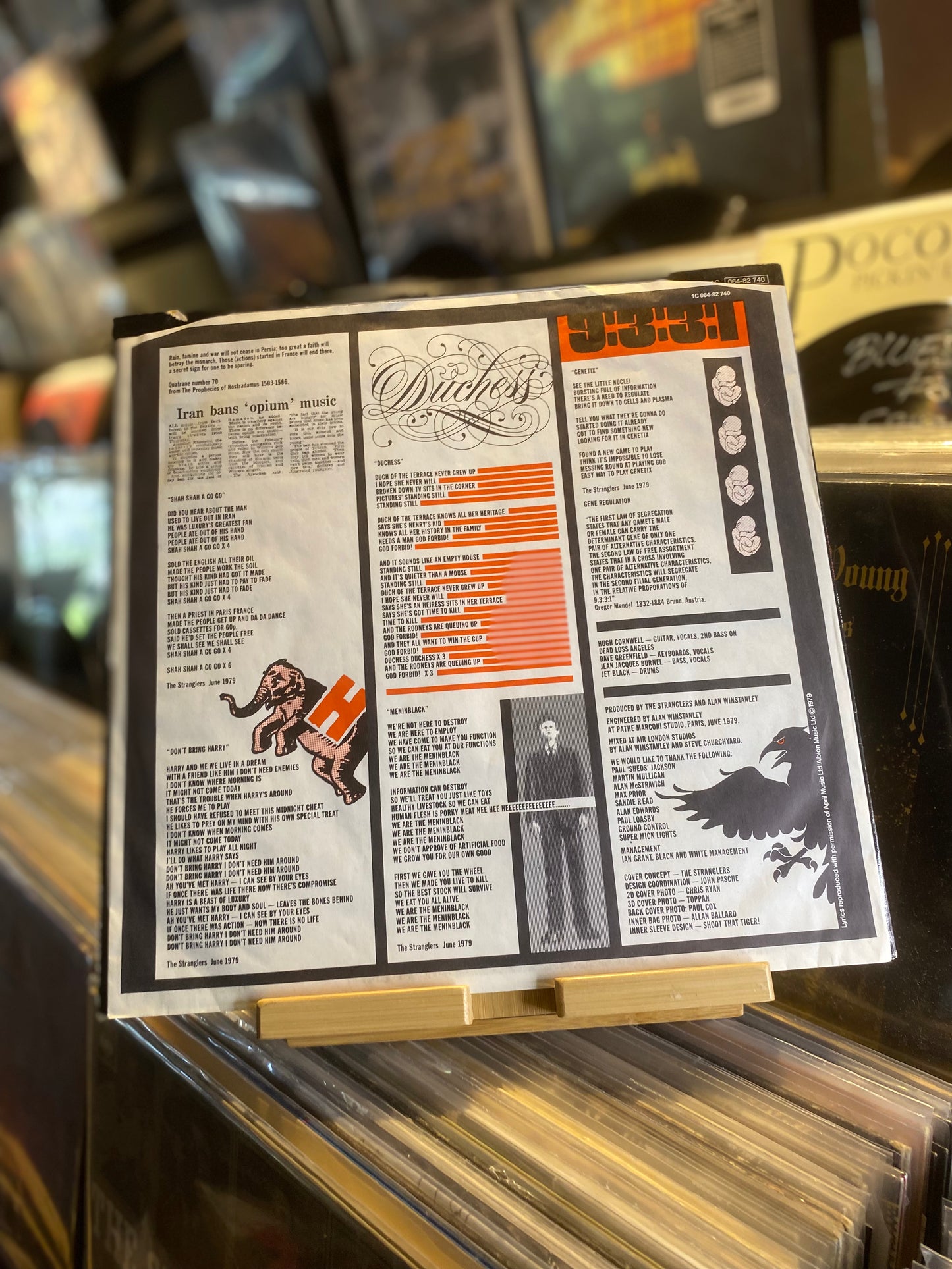 THE STRANGLERS – THE RAVEN...RE GER...VG+/VG+