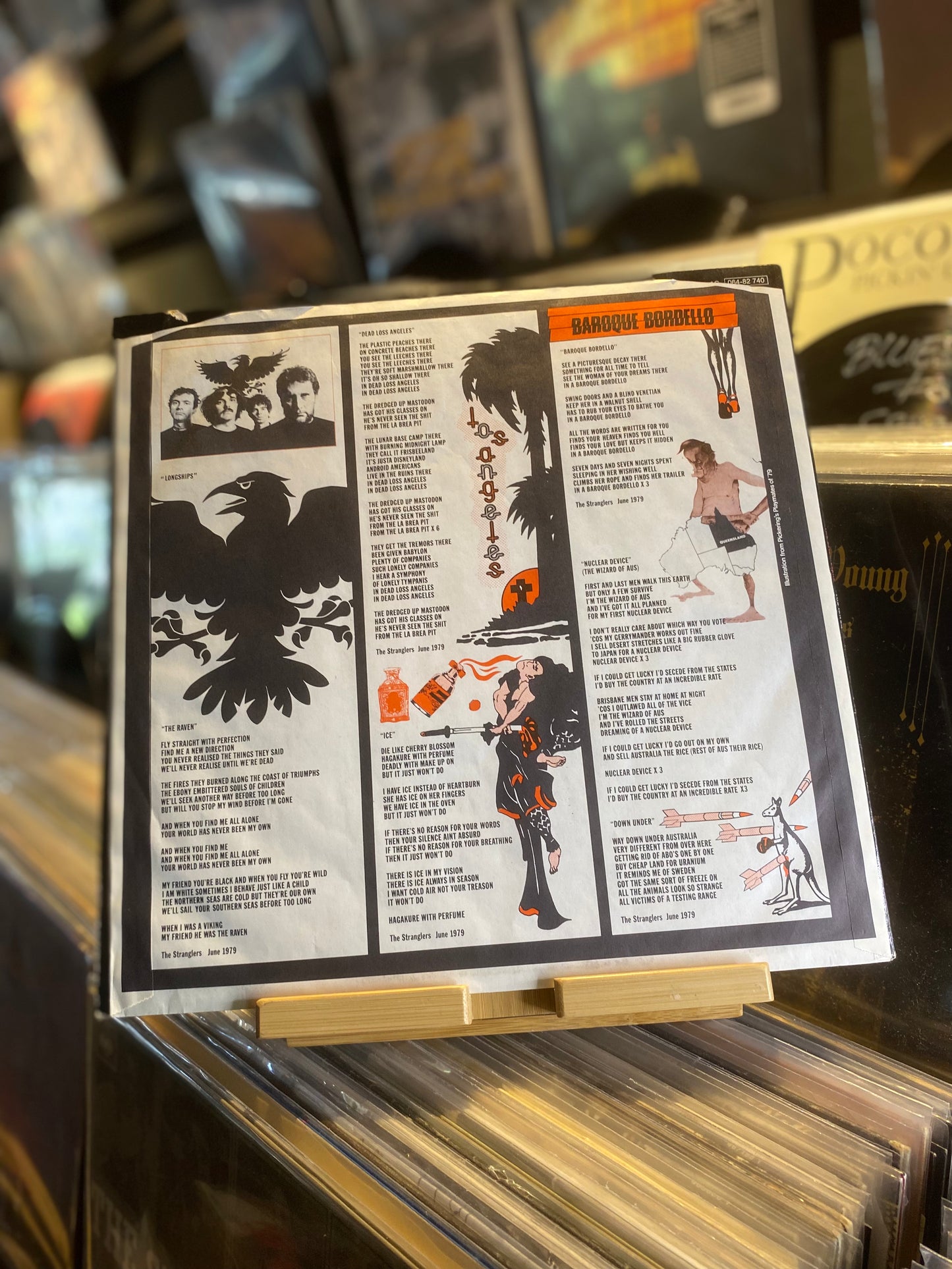 THE STRANGLERS – THE RAVEN...RE GER...VG+/VG+
