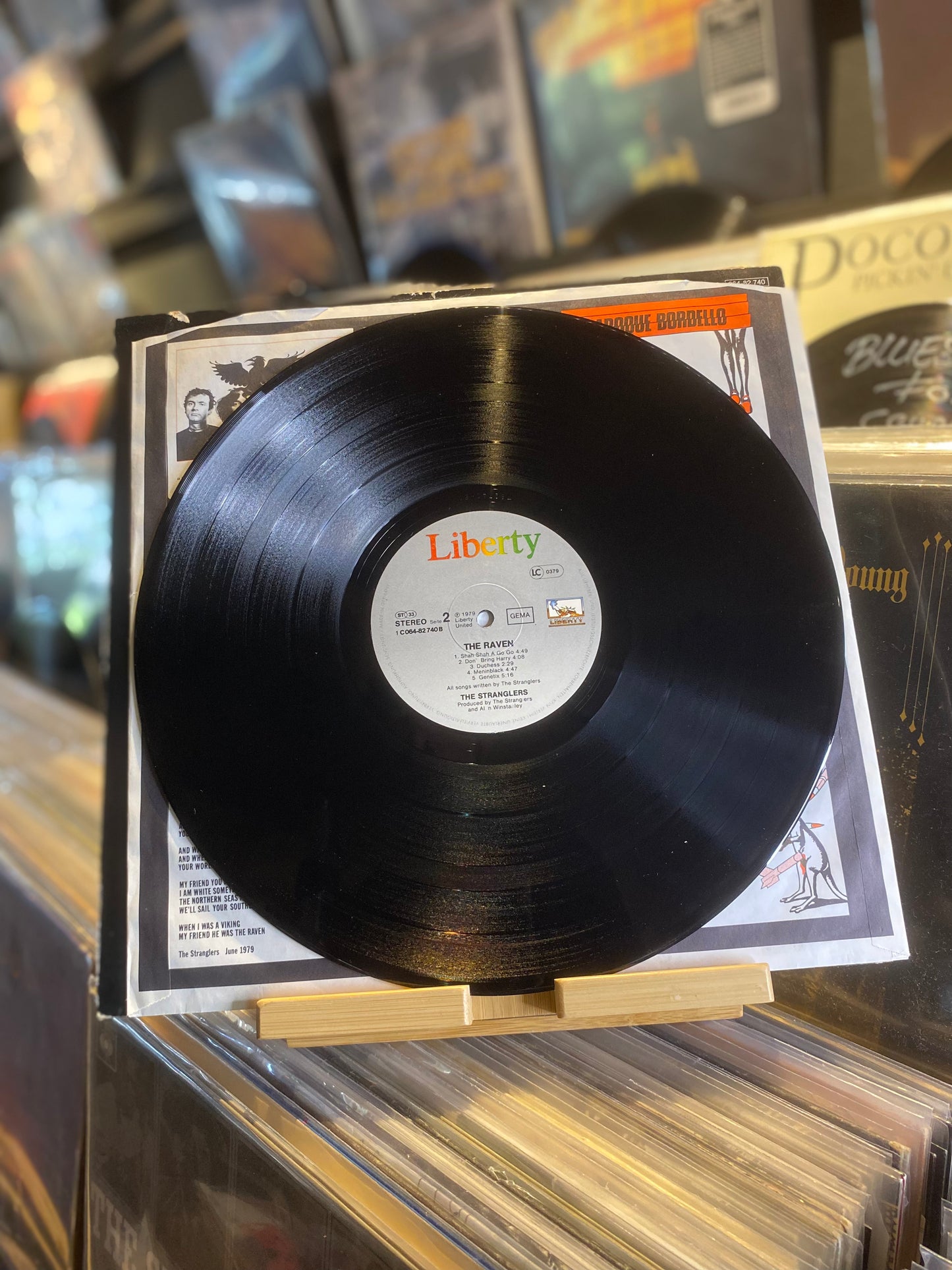 THE STRANGLERS – THE RAVEN...RE GER...VG+/VG+