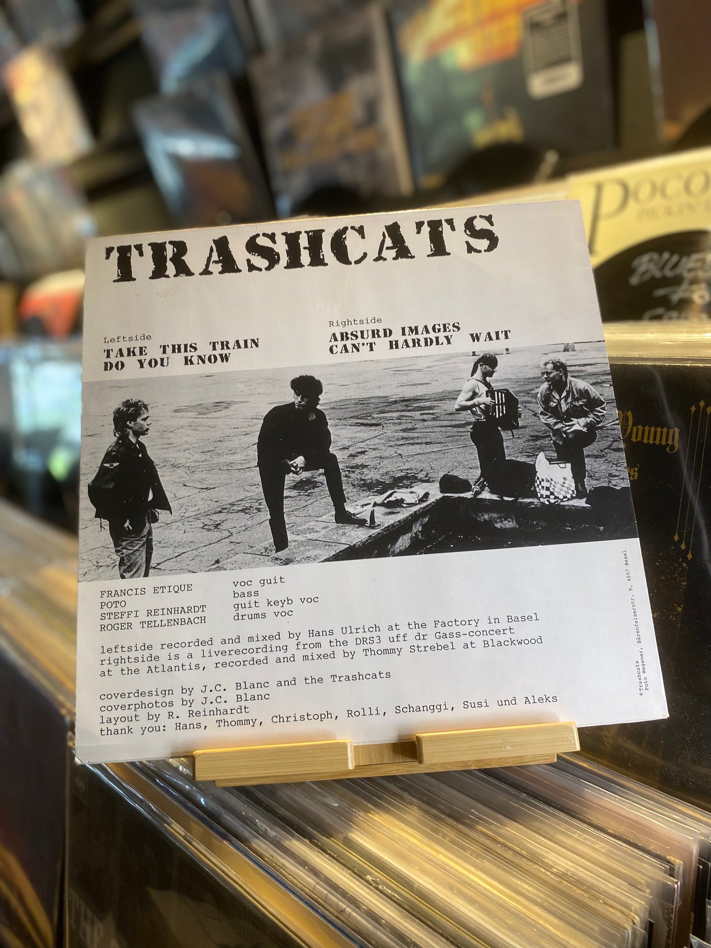 TRASHCATS  – TAKE THIS TRAIN...OG SUI...VG+/EX